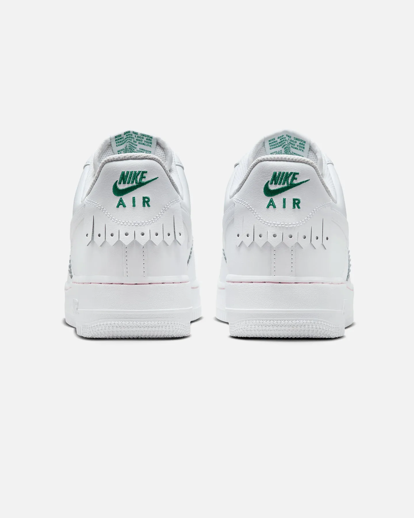Road Long Nike Air Force 1 '07 LV8 "Brogue" White/White-Med Soft Pink