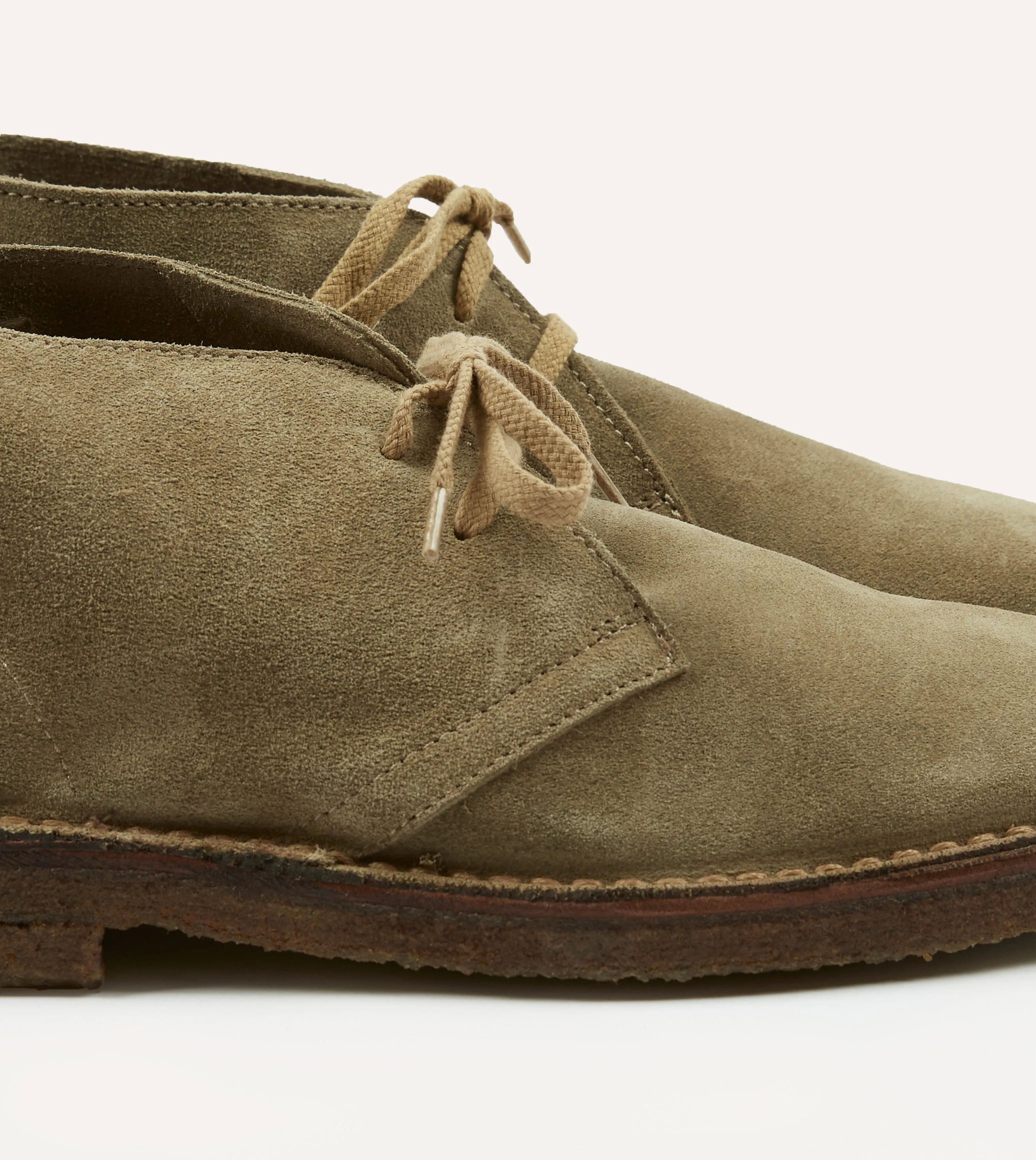 Clifford Desert Boot Sand Suede Edge Shade