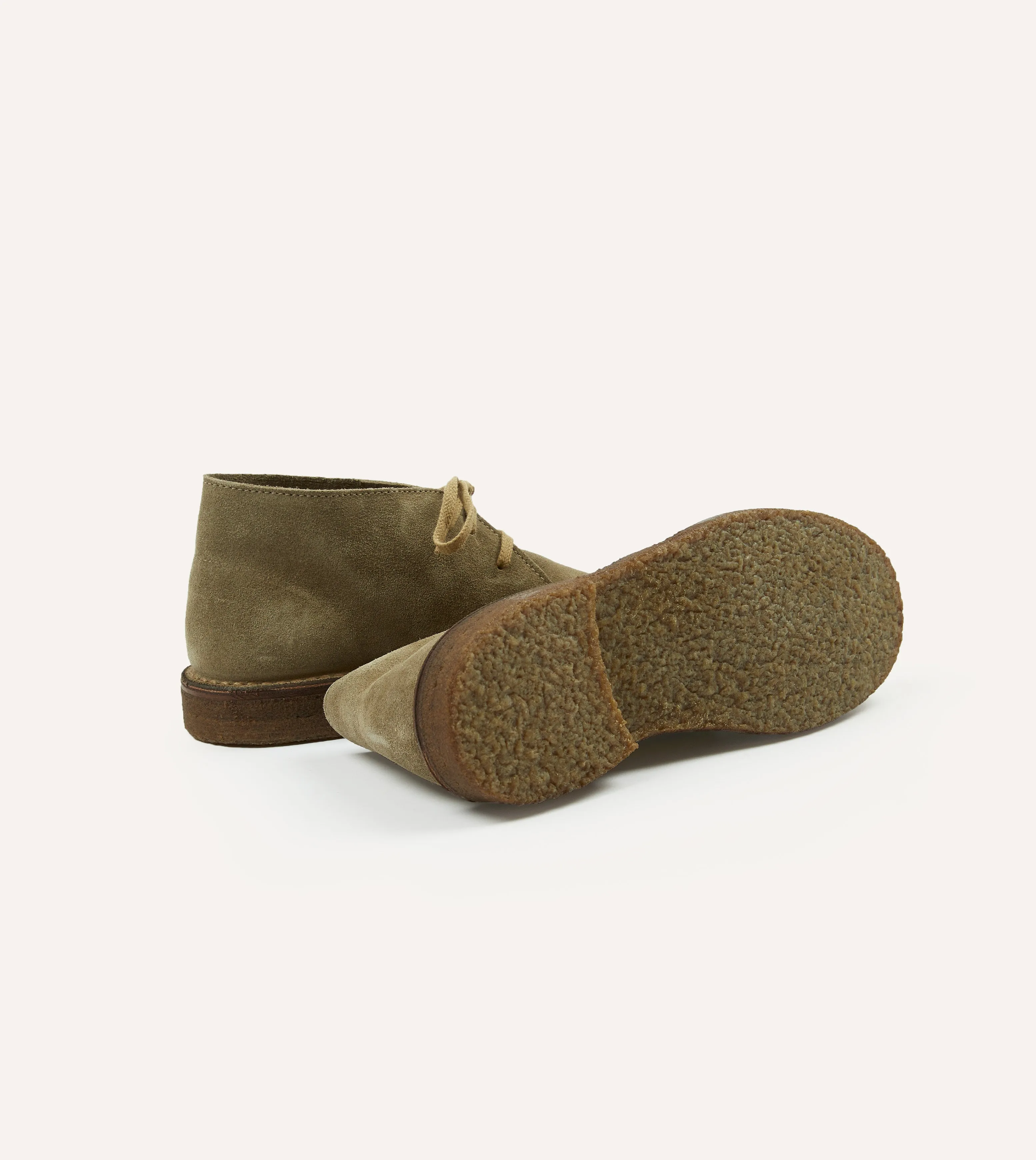 Clifford Desert Boot Sand Suede Plush Walk