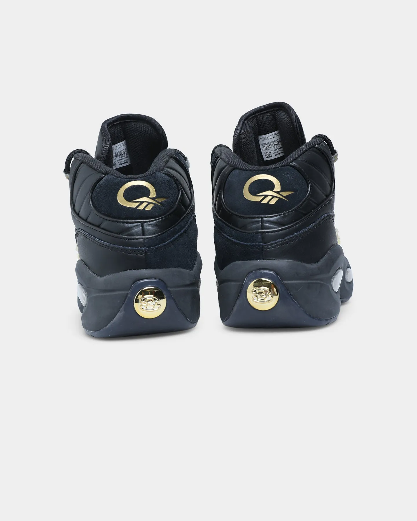 Comfort Platform Wind Block Reebok Question Mid Black/Black/Gold