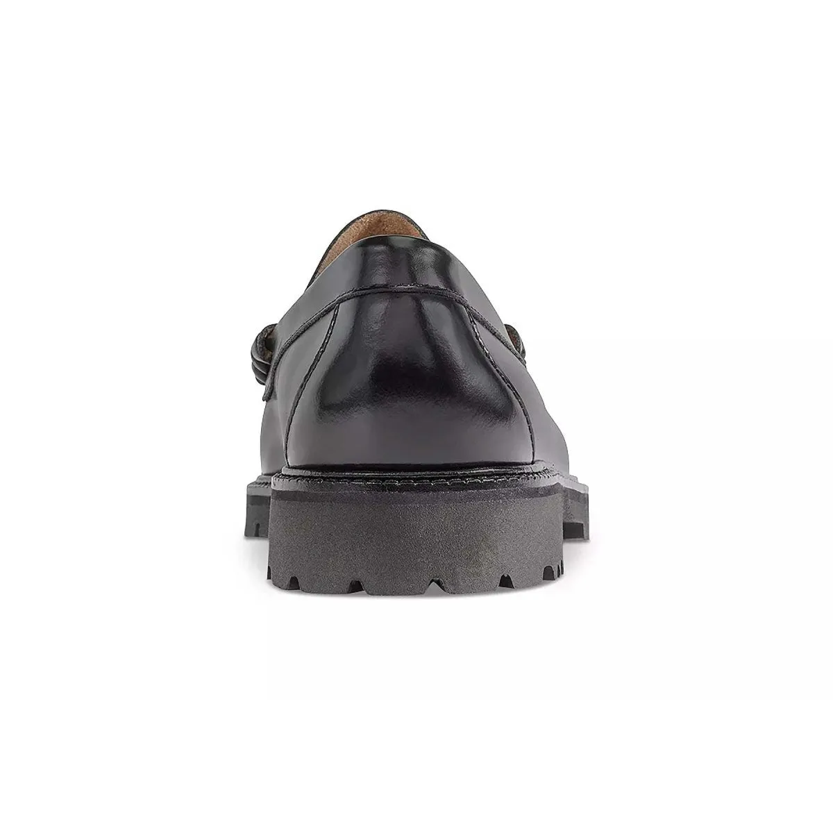 G.H. Bass Men's Larson Lug WeeJun Black Shine Shade Vintage Craft