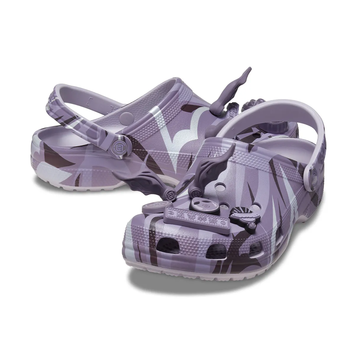   CLOT Classic Clog 'Mauve Mist' Iconic wear thin - soled