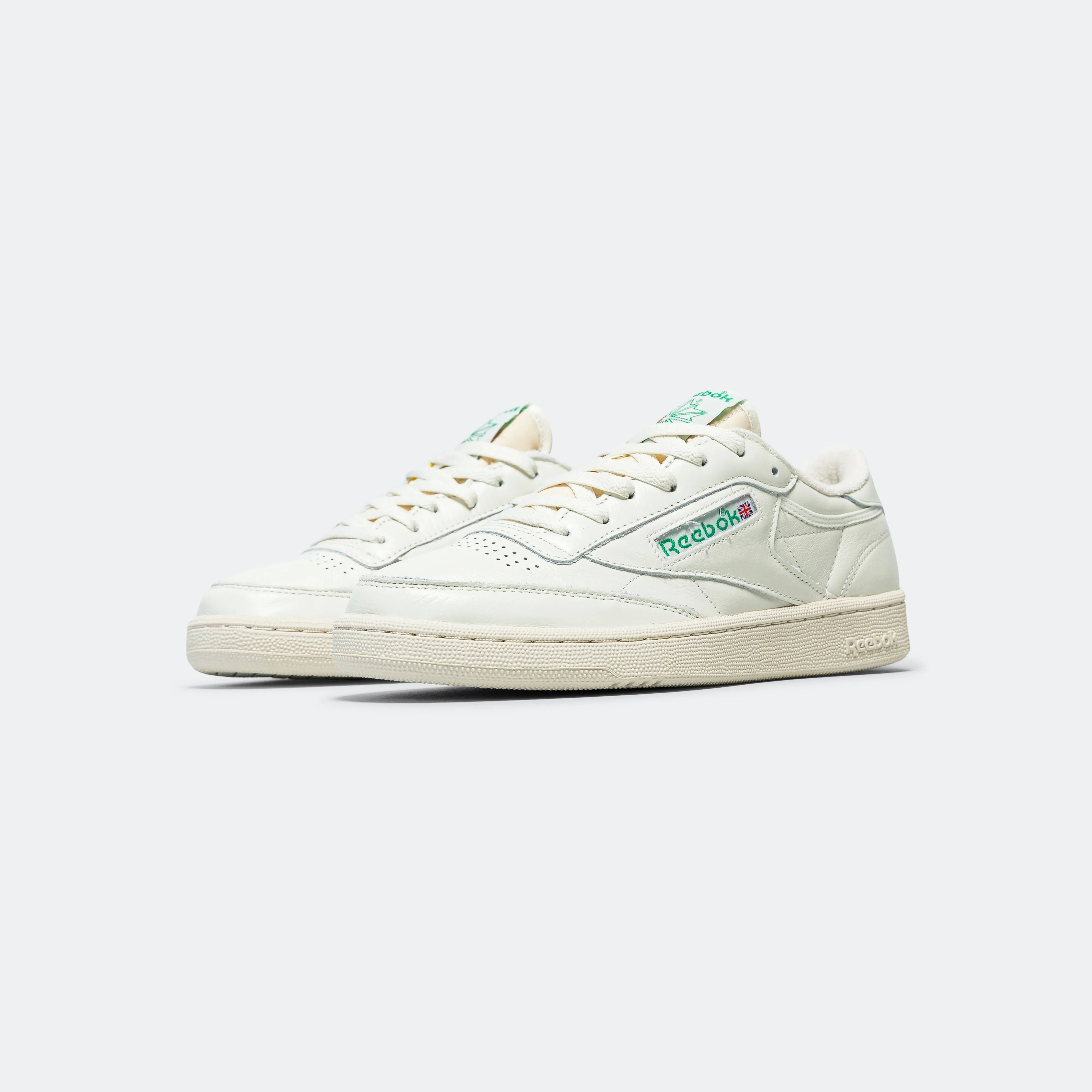 Lace Lock Technology Balance Sole Club C 1985 TV - Chalk/Paperwhite/Glen Green
