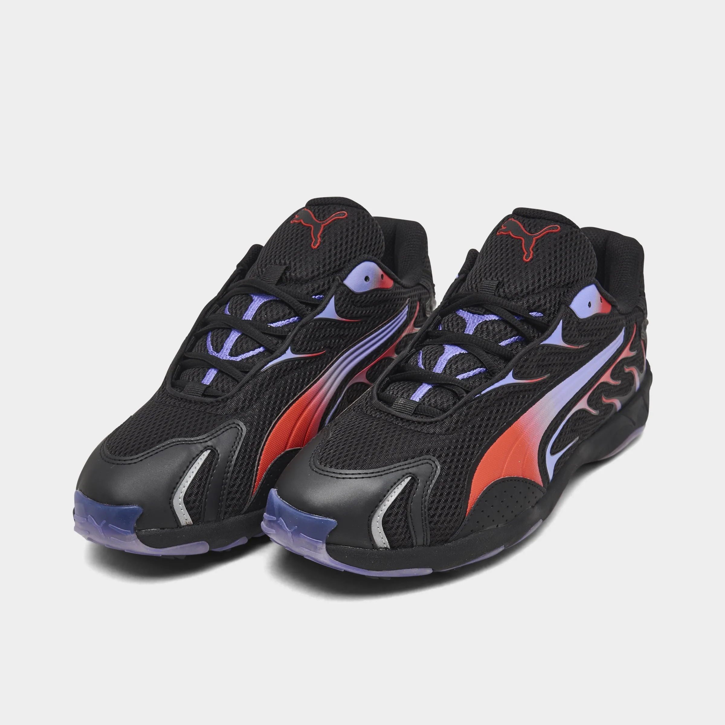 PUMA Inhale Black / Red Comfortable Midsole