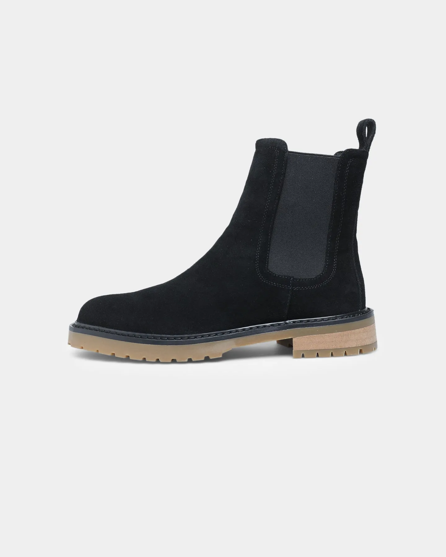 Joy Mood Comfort Walk Saint Morta Chunky Chelsea Boot Black/Gum