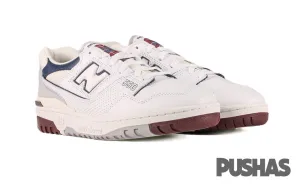 550 'White Natural Indigo Burgundy' (2022) Cushioned Sole