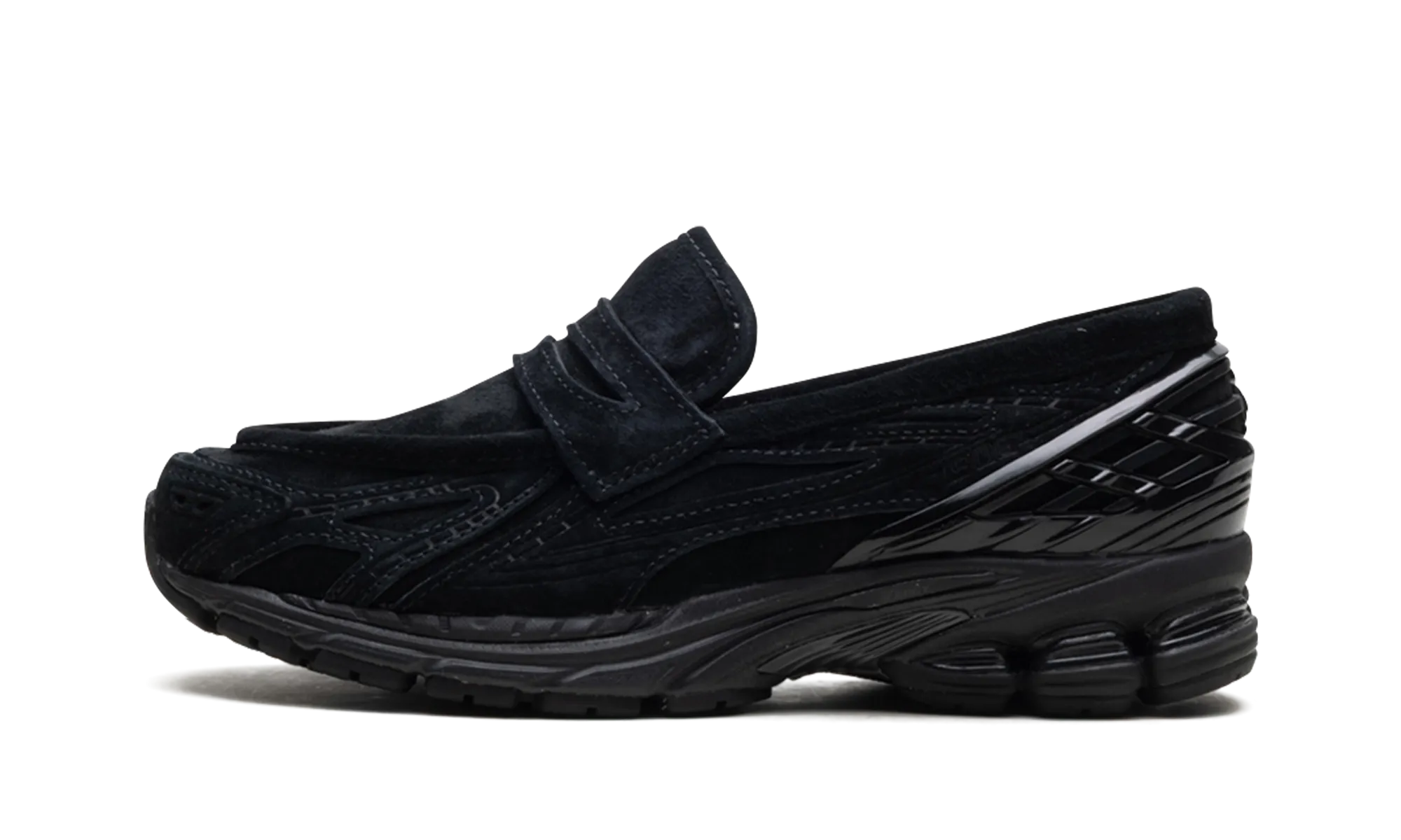 running technique improvement 1906L "Black Suede"