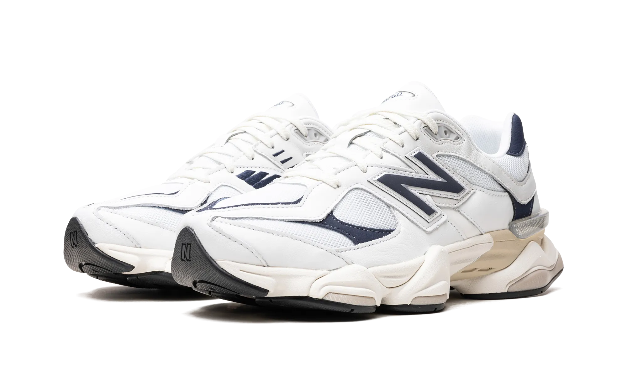 9060 "White / Navy" fashion - forward shoes running in single - lane tracks shoes