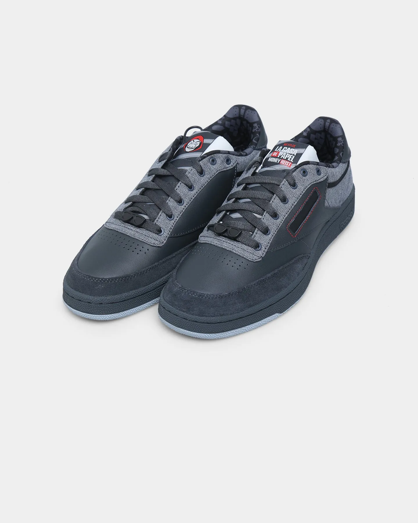 Shiny Tone Reebok Club C Gravel/Nocturnal Grey