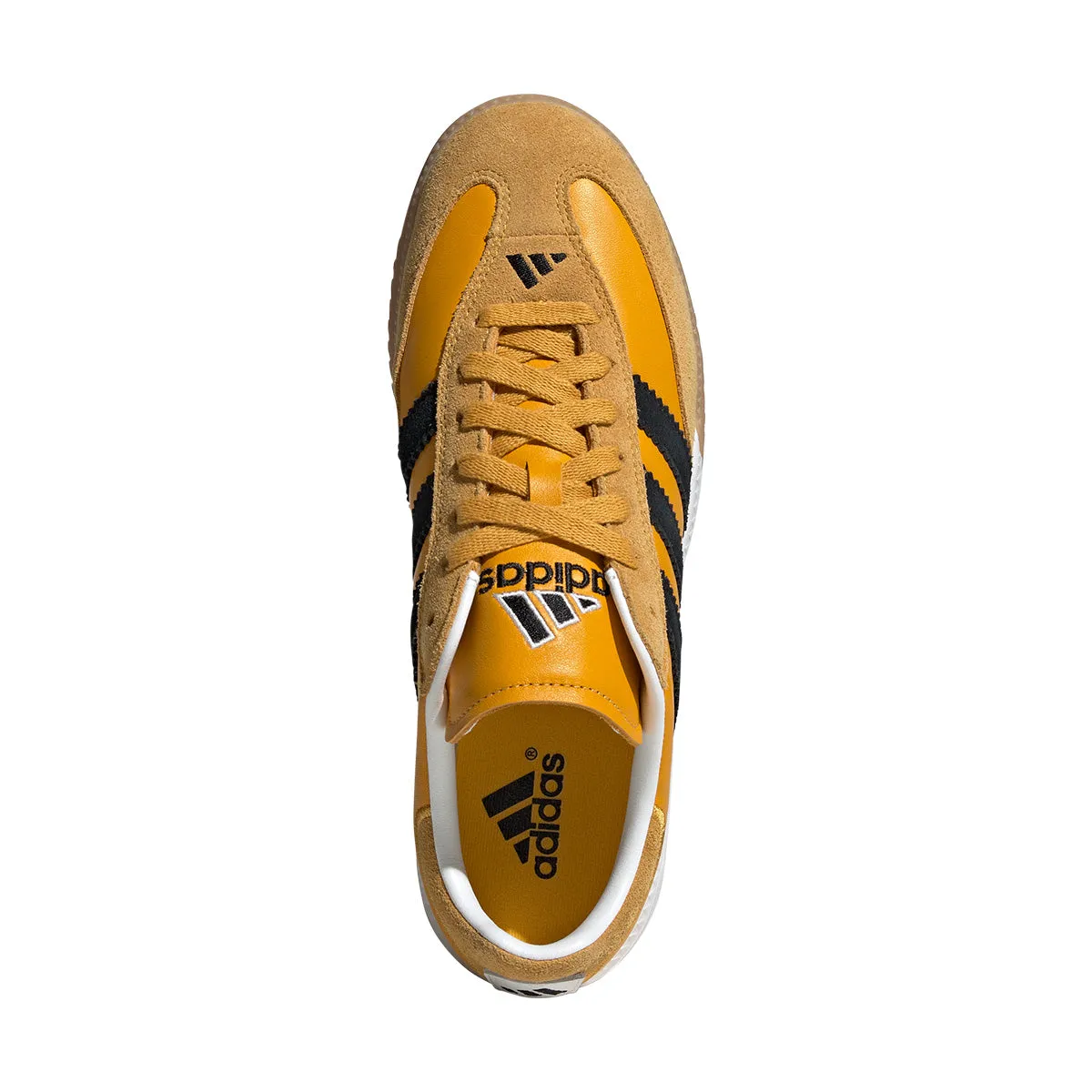 Silver Shine sports Samba MN 'Crew Yellow Black Gum'