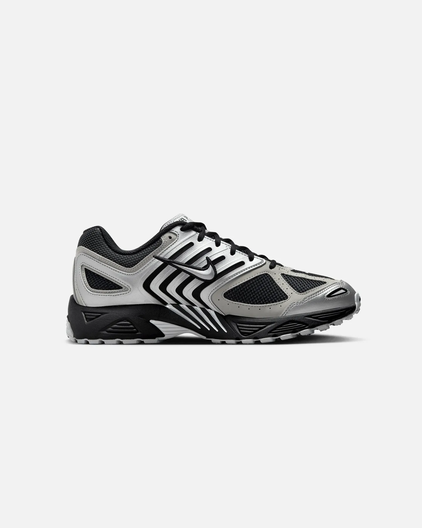 Nike Air Pegasus 2005 Metallic Silver Quick Fit Clear Glow