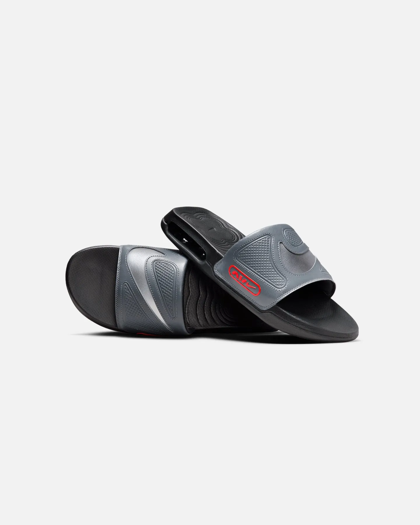 Nike Air Max Cirro Slides Smoke Grey Cushioned Insole