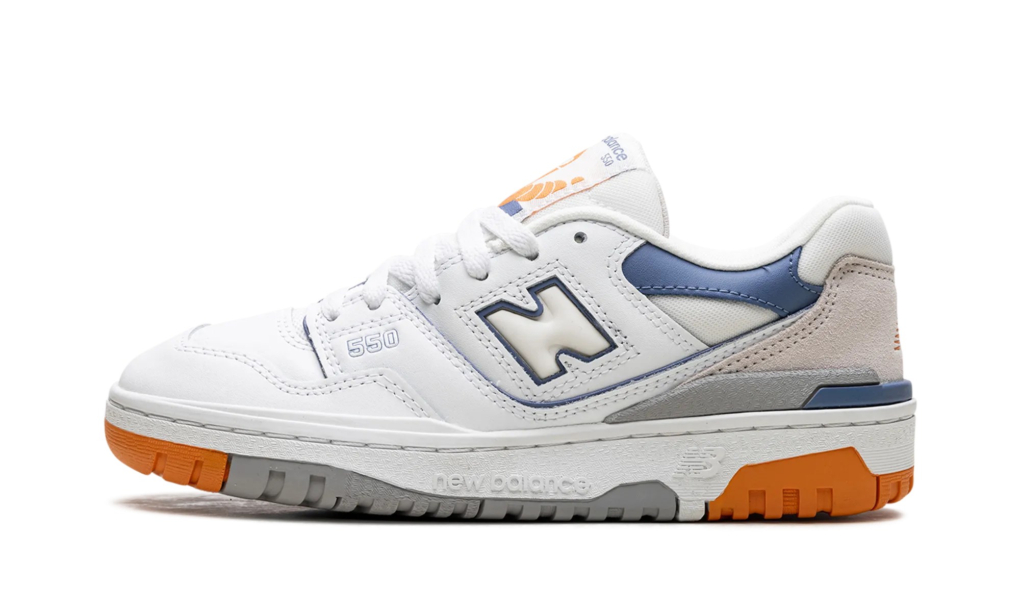 550 GS "White Mercury Blue" bootie - style shoes road runner shoes
