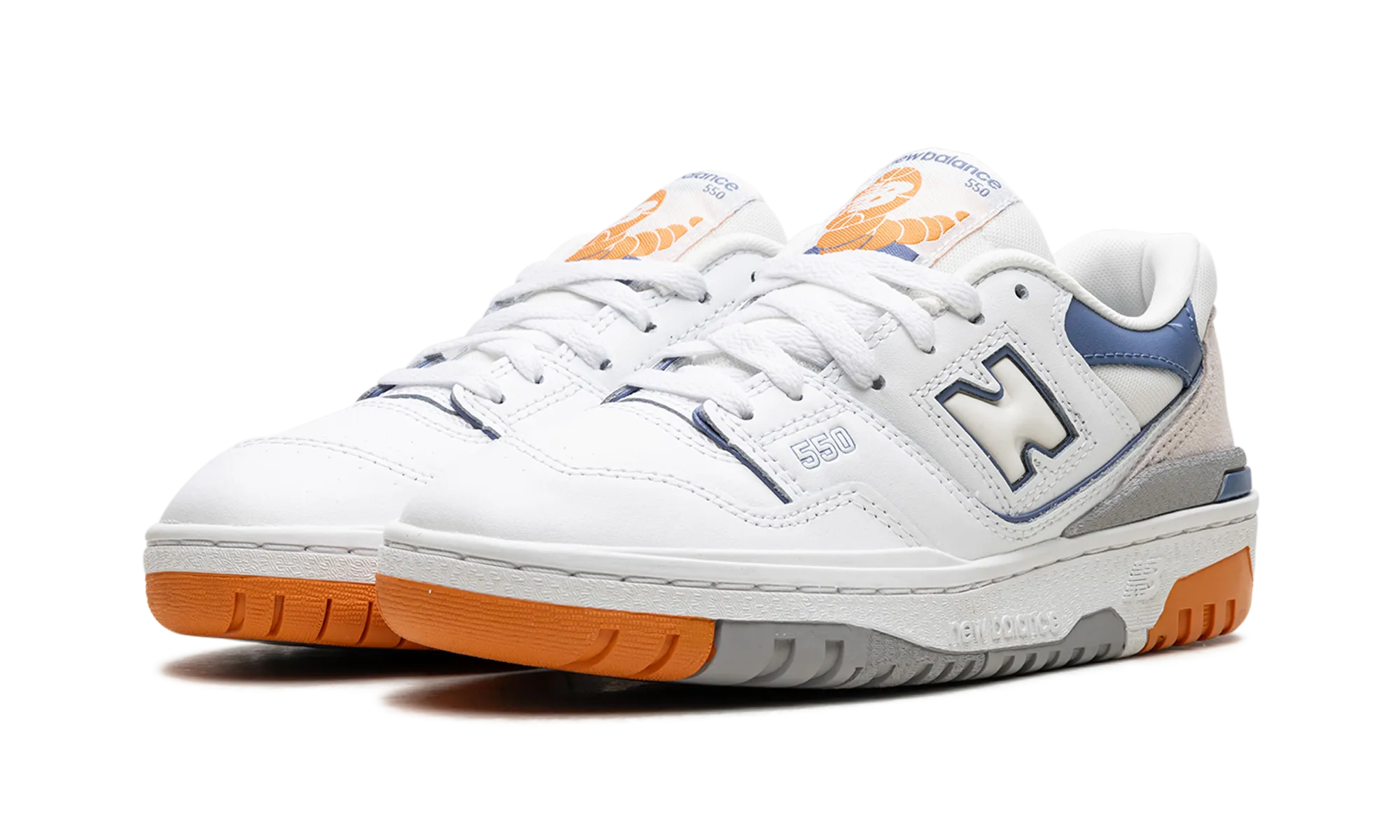 comfort - brand shoes Abrasion resistant 550 GS "White Mercury Blue"