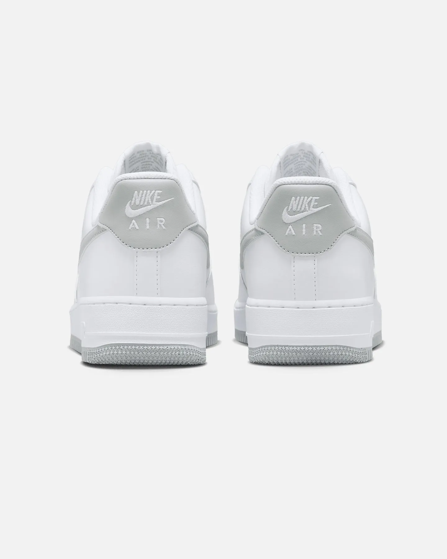 Nike Air Force 1 '07 Essentials "Light Grey" White/Smoke Grey Comfort Ankle