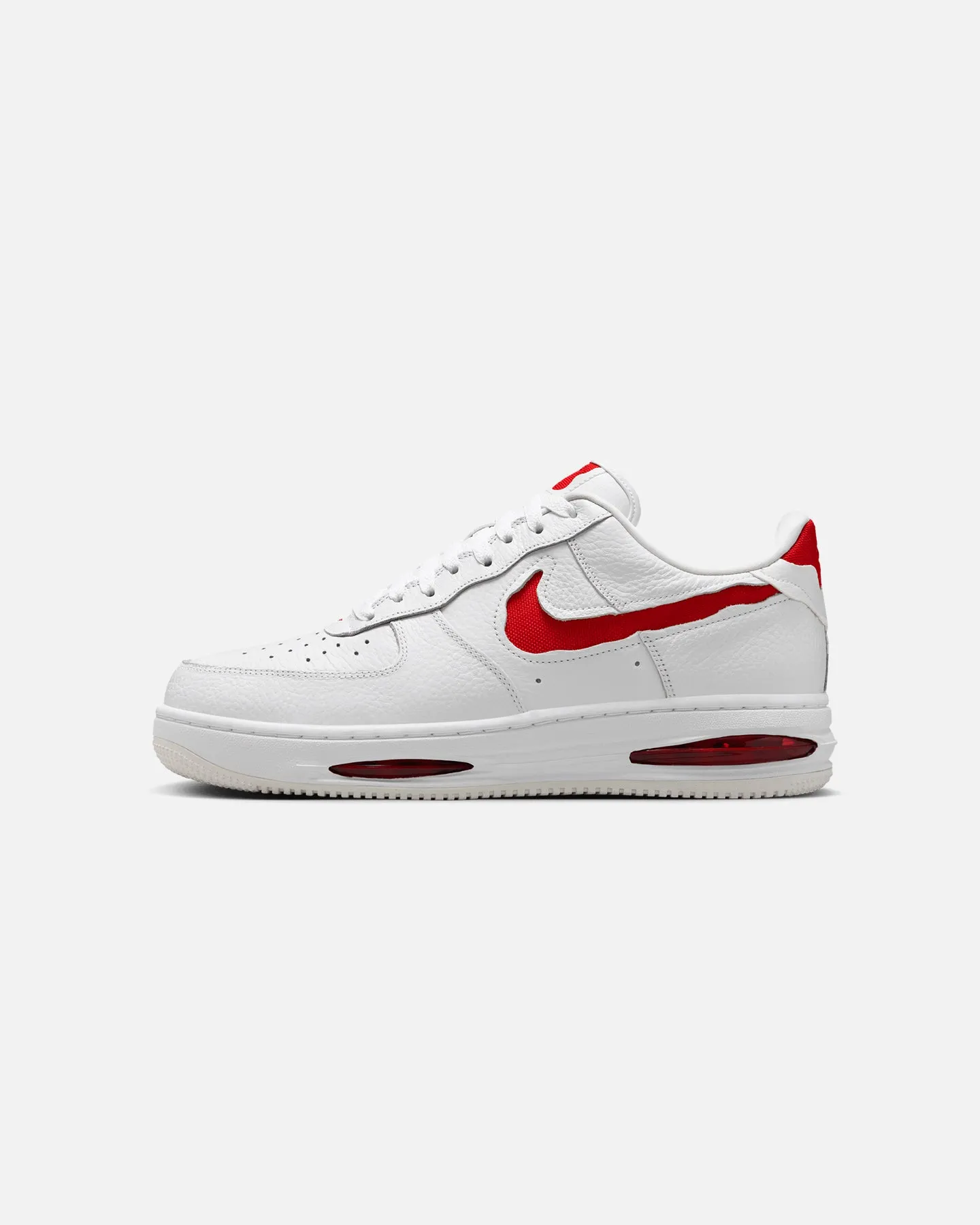 Pastel tone Nike Air Force 1 Low Evo White/University Red