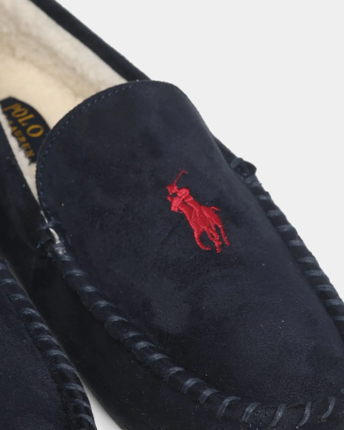 Week Easy Polo Ralph Lauren Declan Slippers Navy Shearling