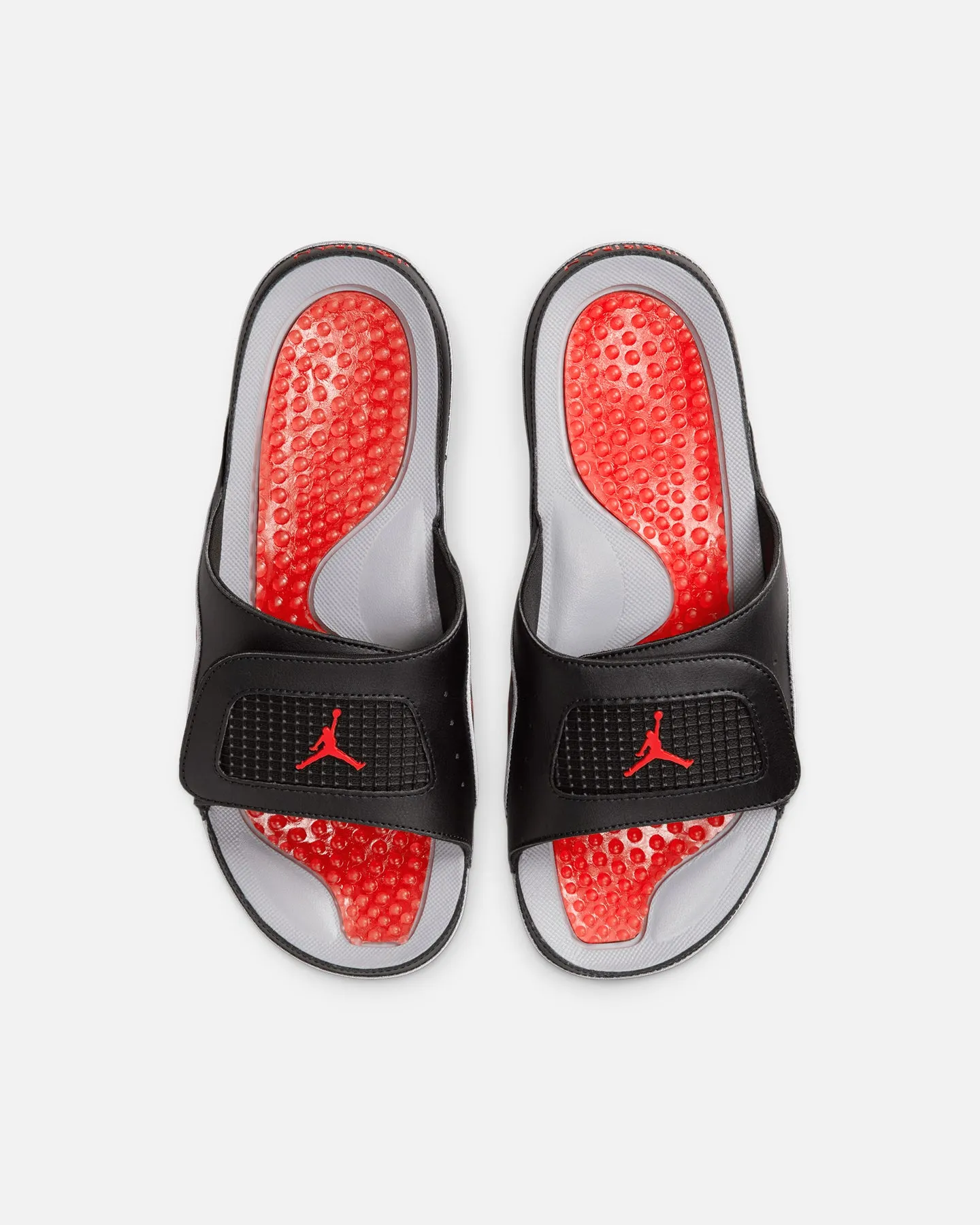 Jordan Hydro 4 Retro Black/Fire Red Hero Edge Park Step