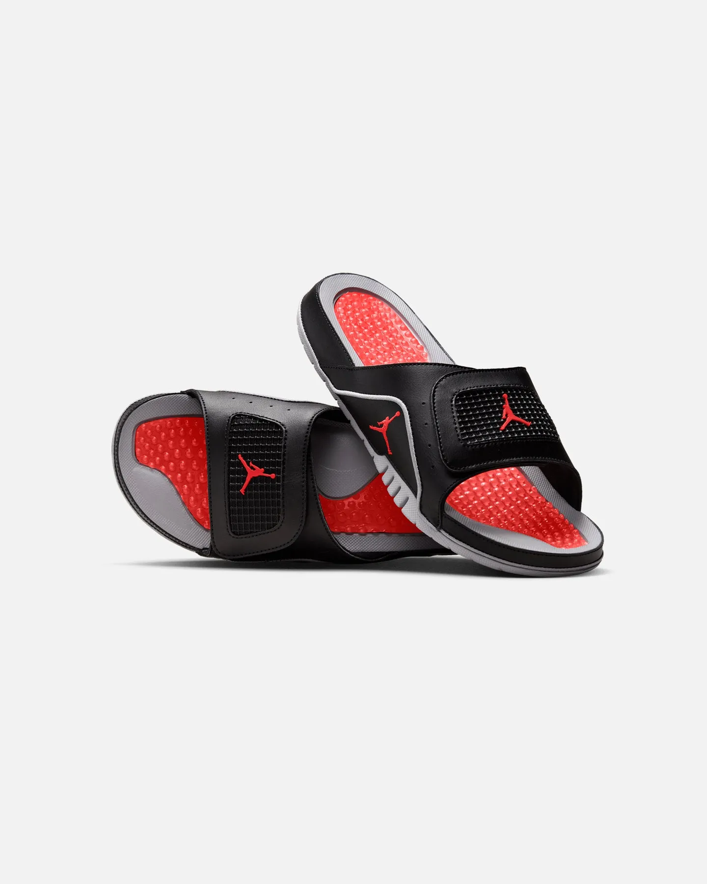 Jordan Hydro 4 Retro Black/Fire Red Cyber Mode