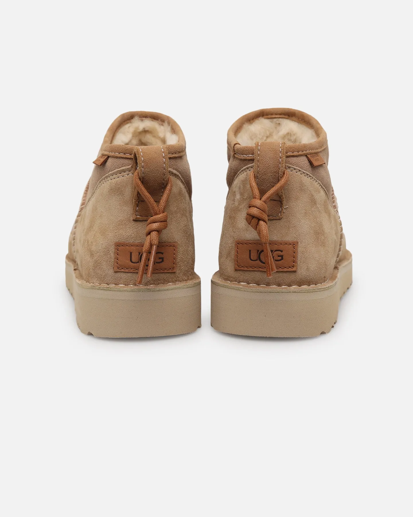 Ugg Boots Ultra Mini Crafted Regenerate Sand Star Shine