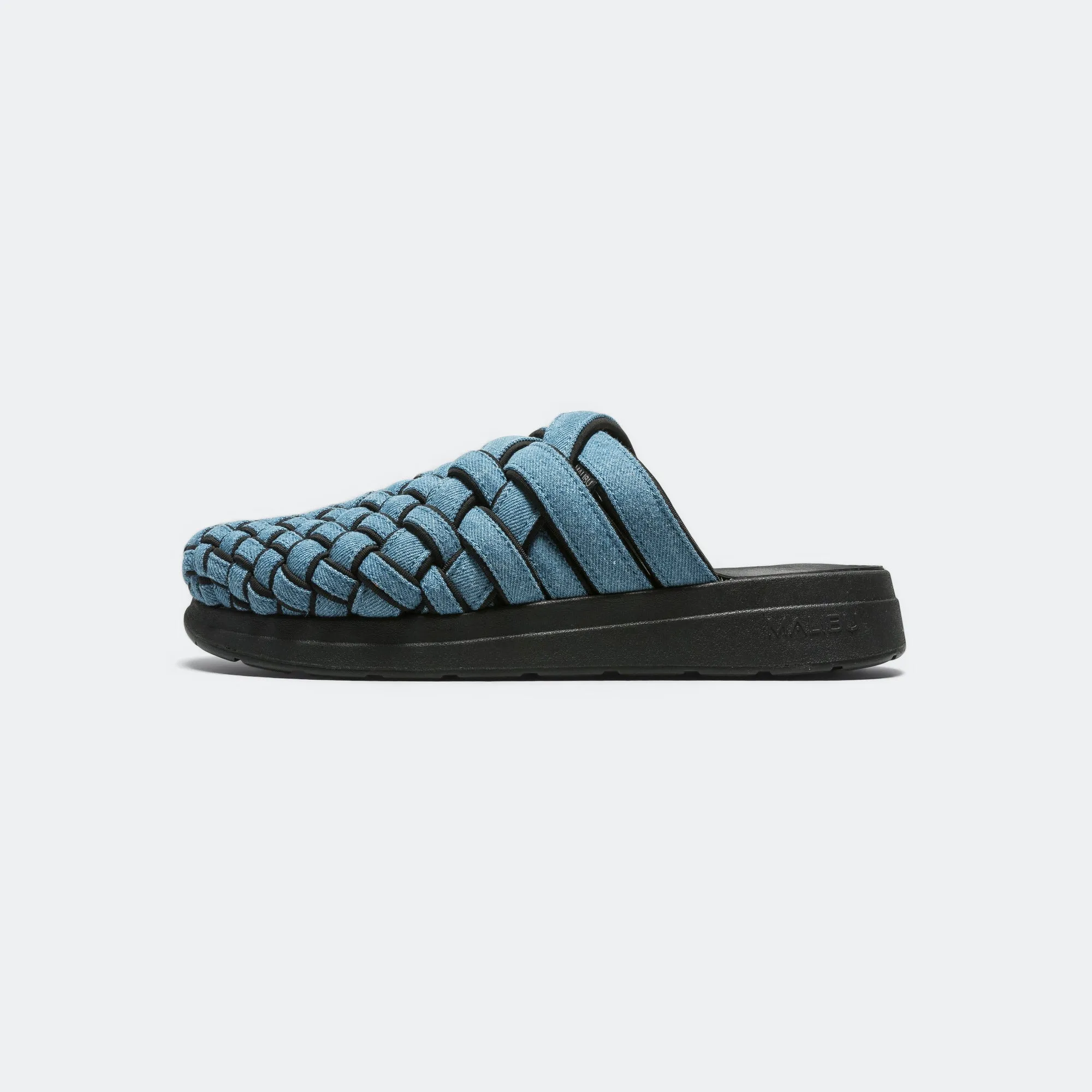Comfy Travel Flats Colony LX - Blue Denim/Black