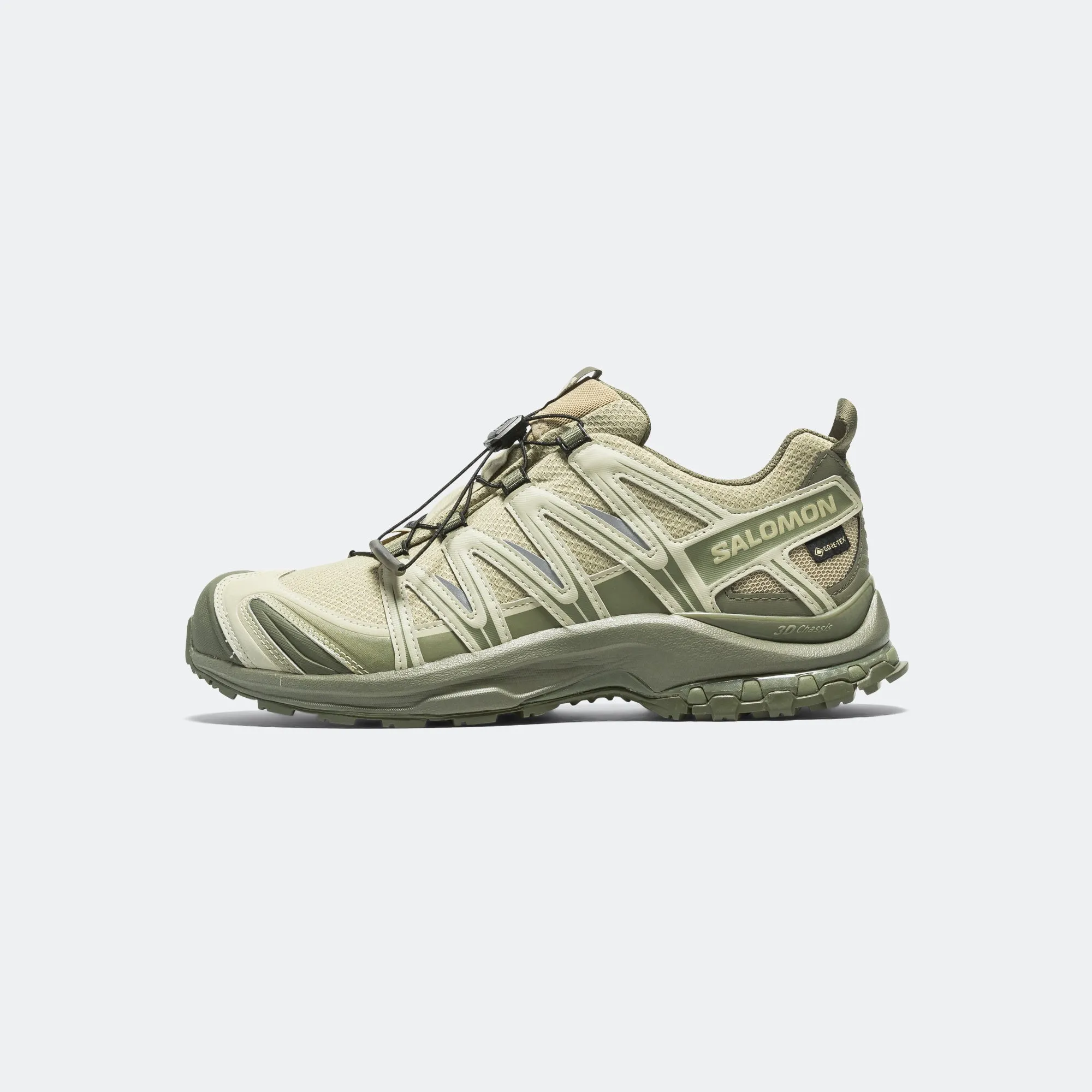 Run Style XA Pro 3D GTX - Grey Green/Alfalfa-Deep Lichen Green