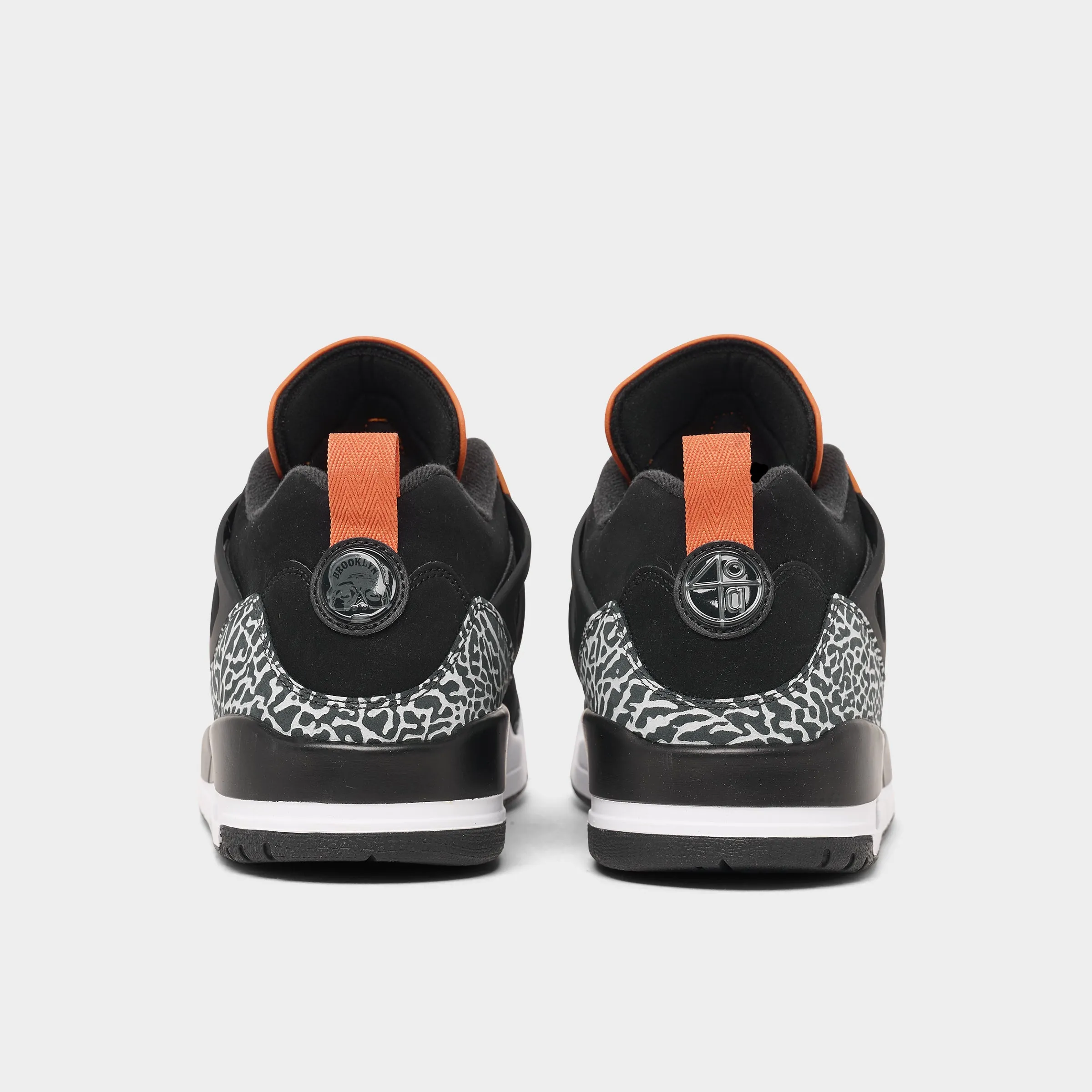 Jordan Spizike Low Black / Black - Starfish Soft Texture Youth Style