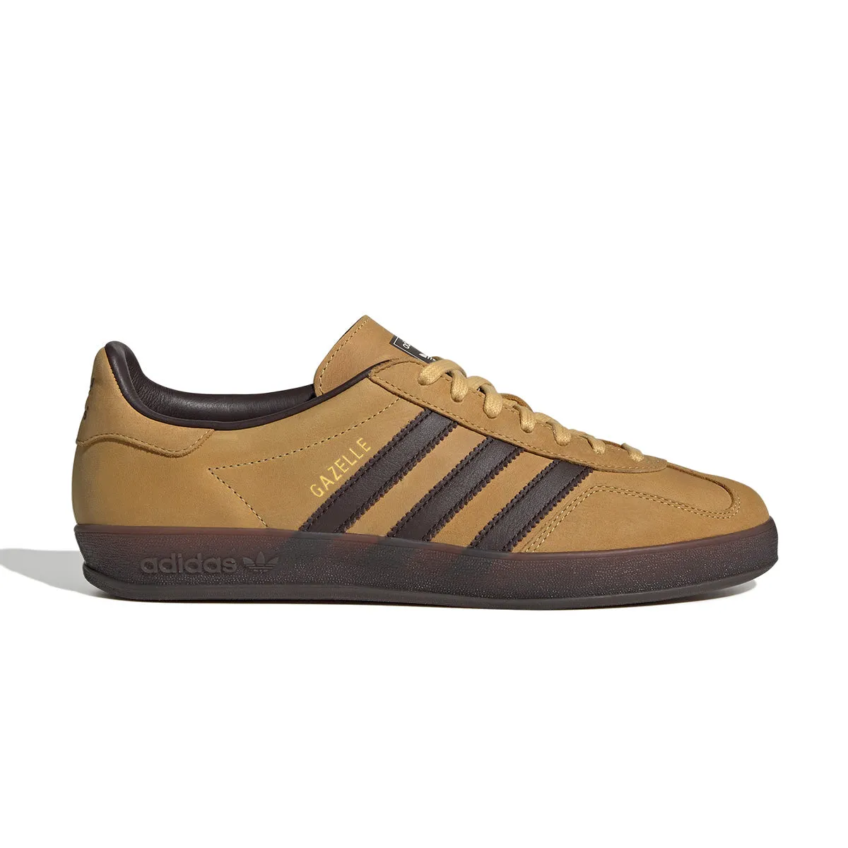 Gazelle Indoor 'Oat Dark Brown' Kick Power Timeless Fit