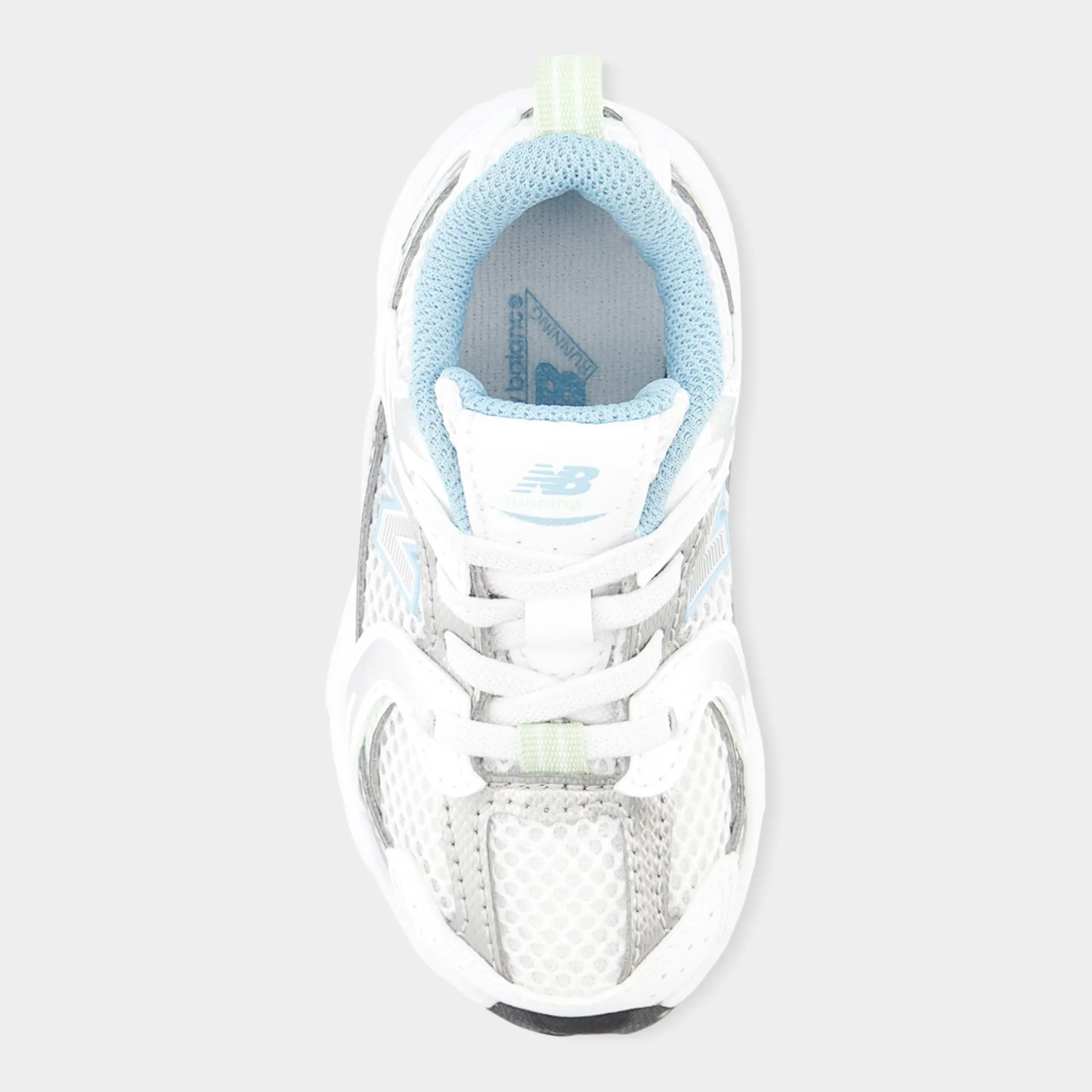Family Out New Balance Toddler's 530 White / Silver - Light Blue