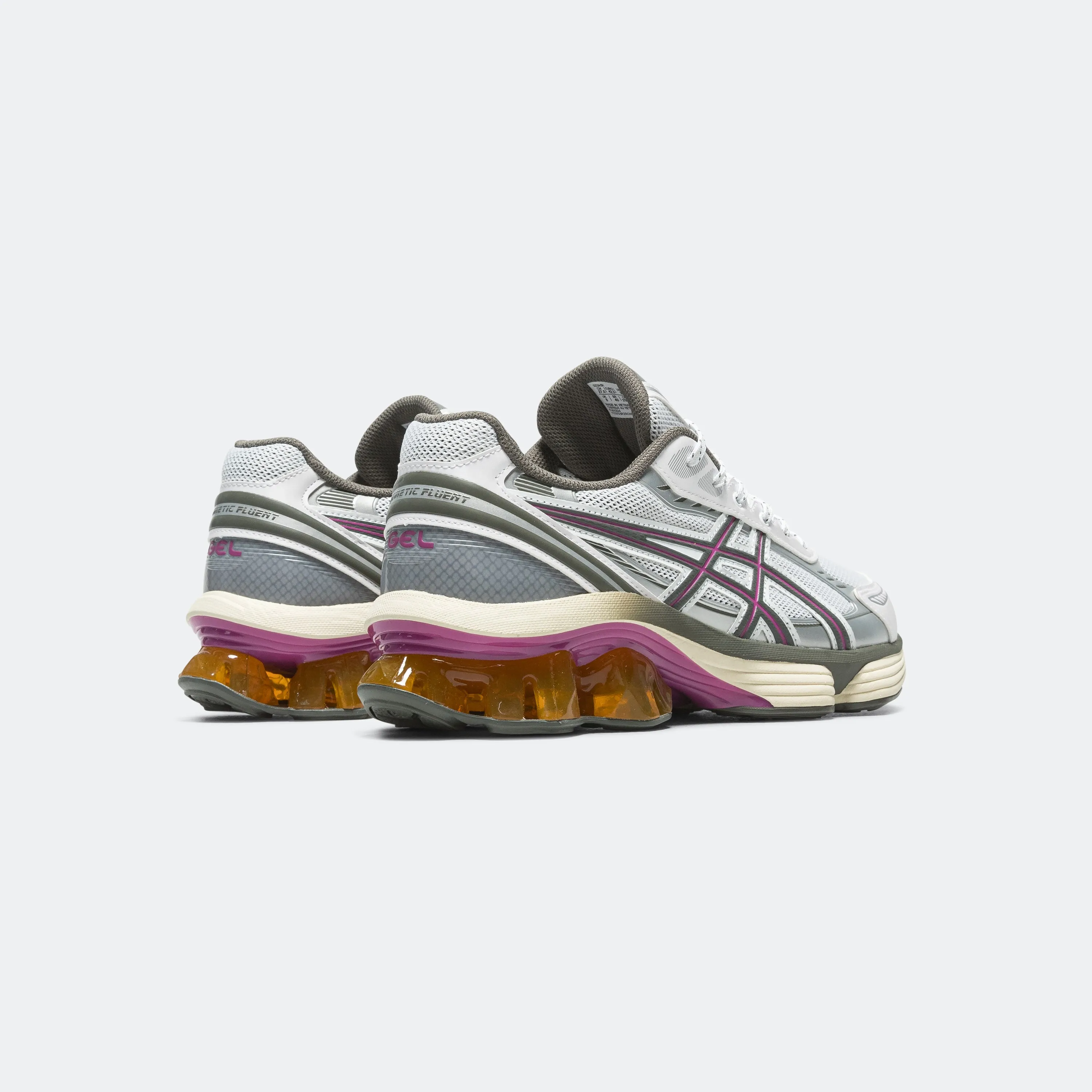 GEL-Kinetic Fluent - White/Truffle Grey Secure Design