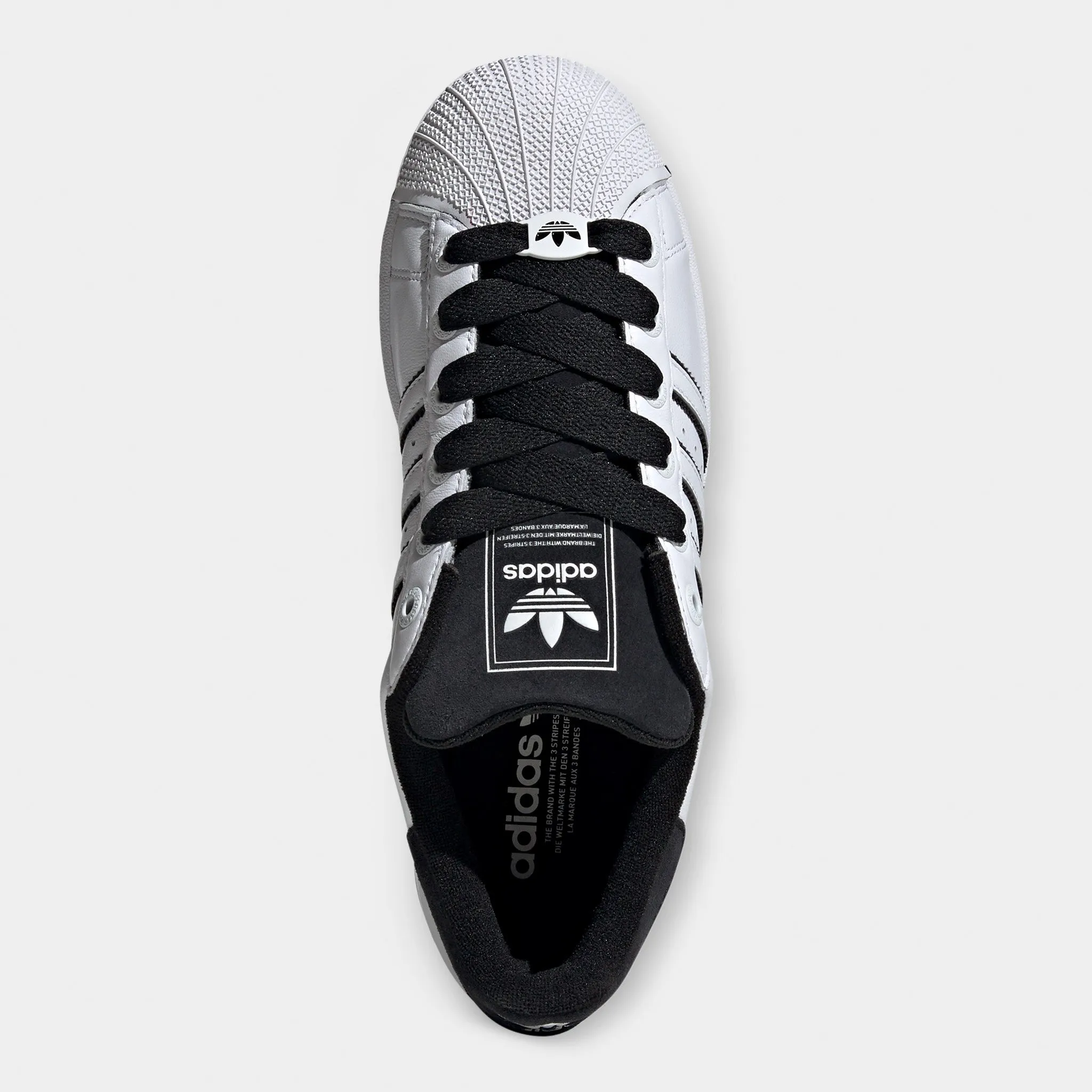 Free Soul adidas Superstar II White / Black - White