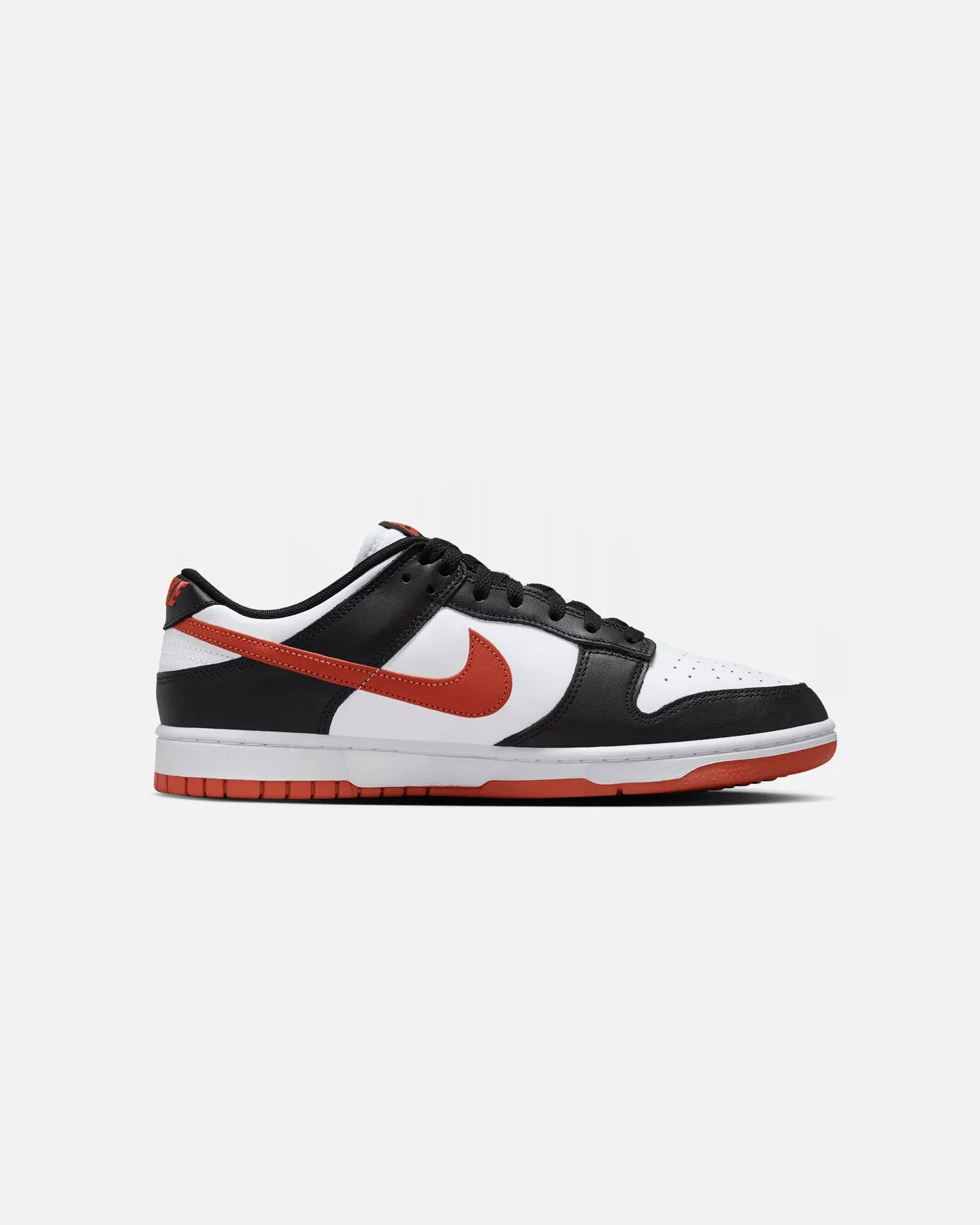 Nike Dunk Low Retro "Dragon Red" White/Dragon Red Walking Comfort toe