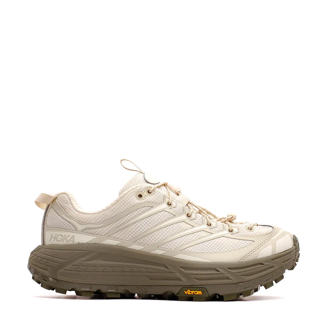 Hoka One One Unisex Mafate Three2 Oat Milk Eucalyptus 1141572-OLY waterproof fabric shoes Balanced