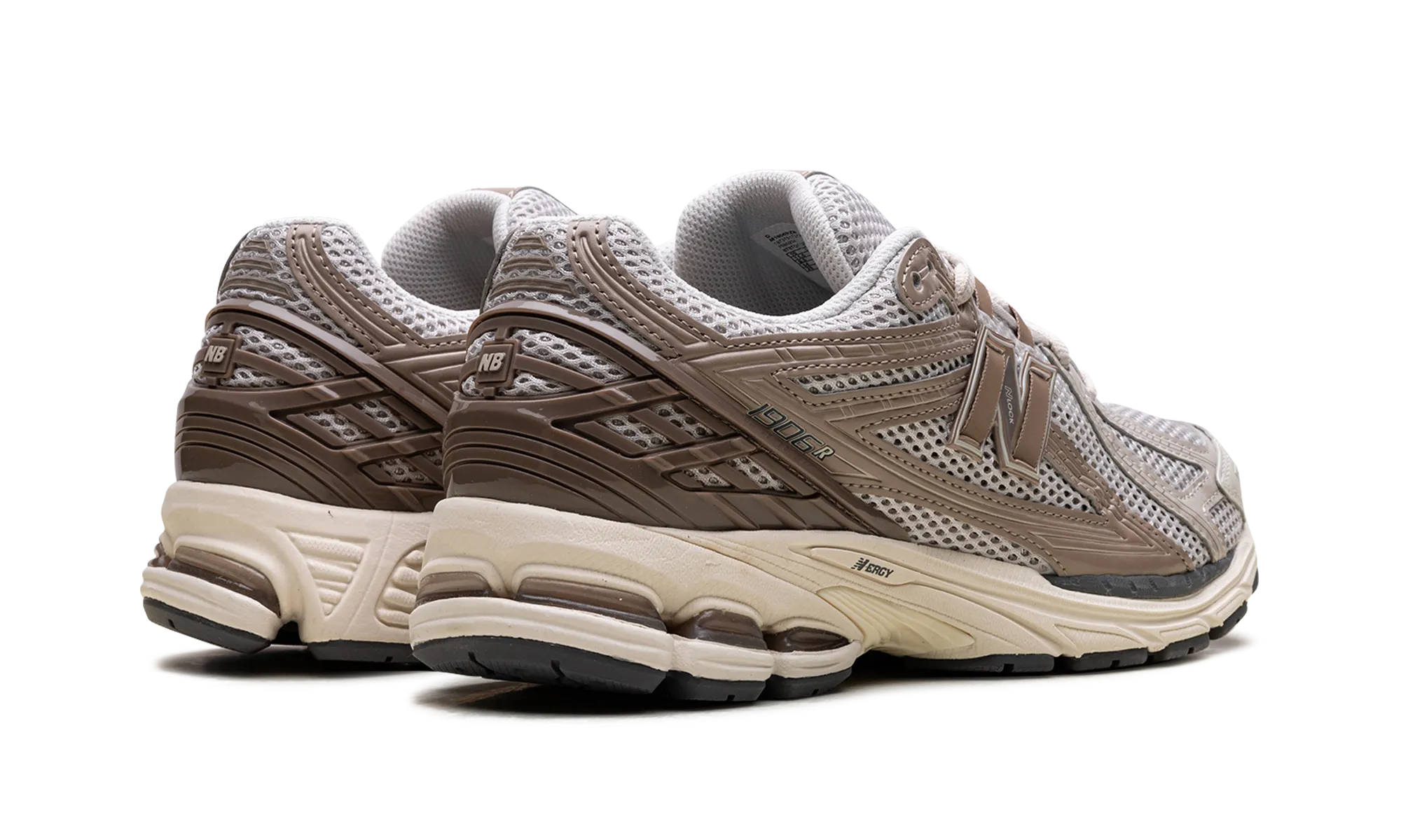 red running shoes zipper closure shoes 1906R "Beige Vachetta"
