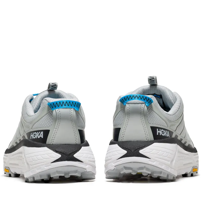 Hoka U Mafate Three2 - Stardust/Skyward Blue Sustainable Stitching Reinforced Heel Support