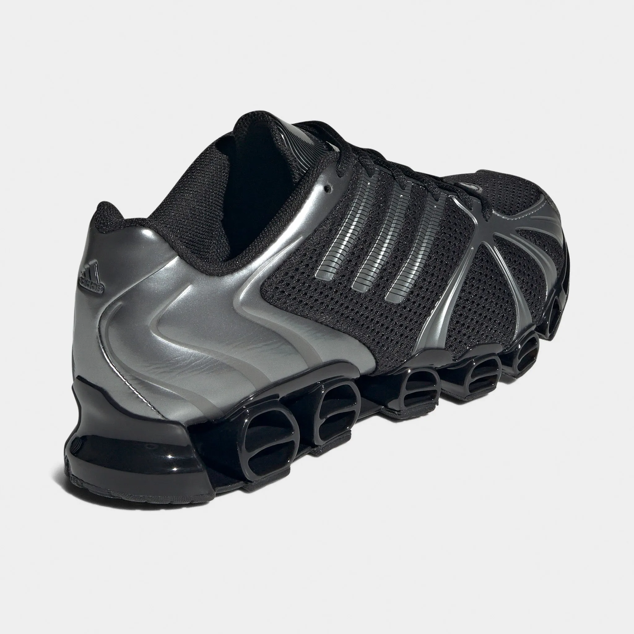 adidas Women's Mega Ghostride Core Black / Iron Metallic - Black Peak Step Comfort Enhancement