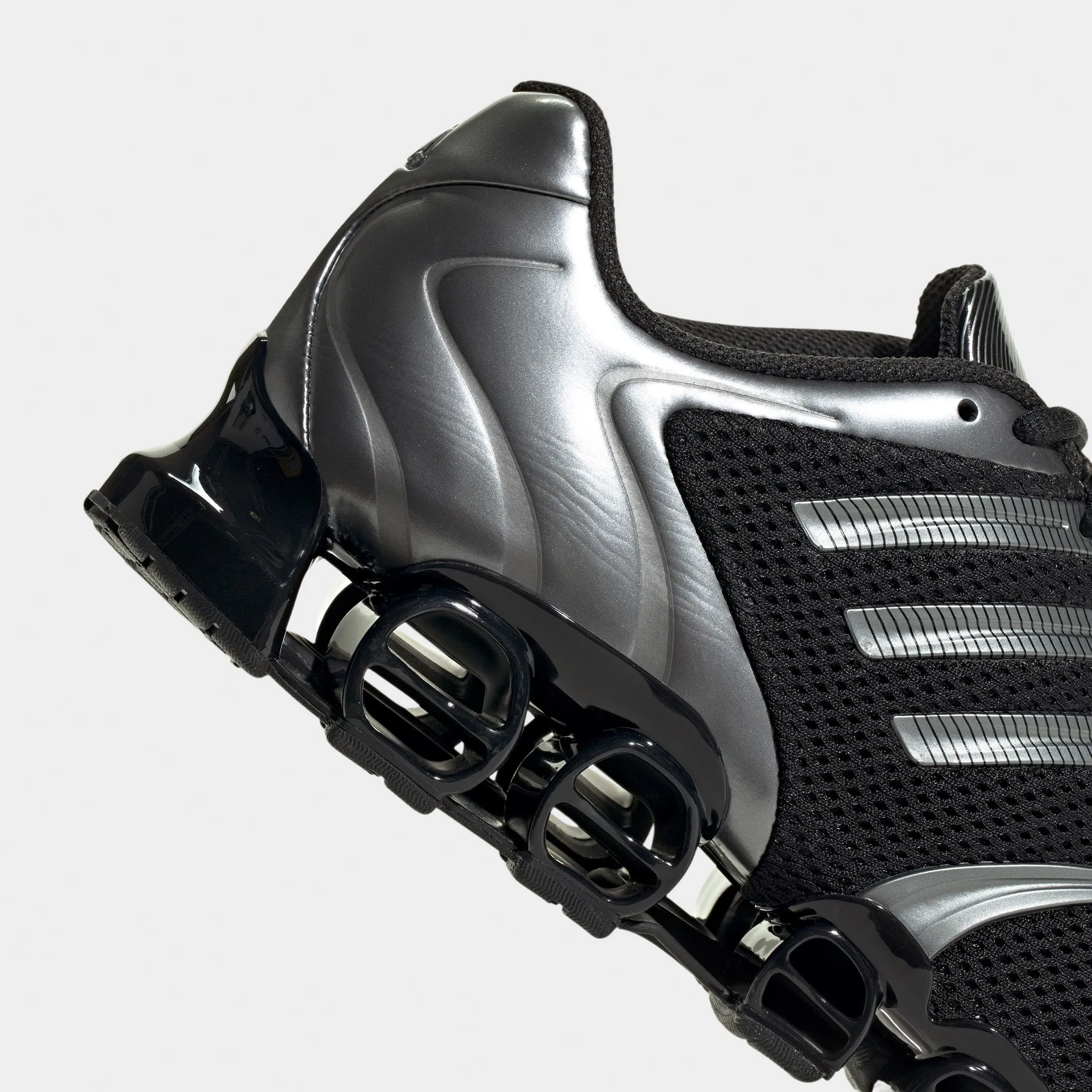 adidas Women's Mega Ghostride Core Black / Iron Metallic - Black Neutral Vibe Sporty Style