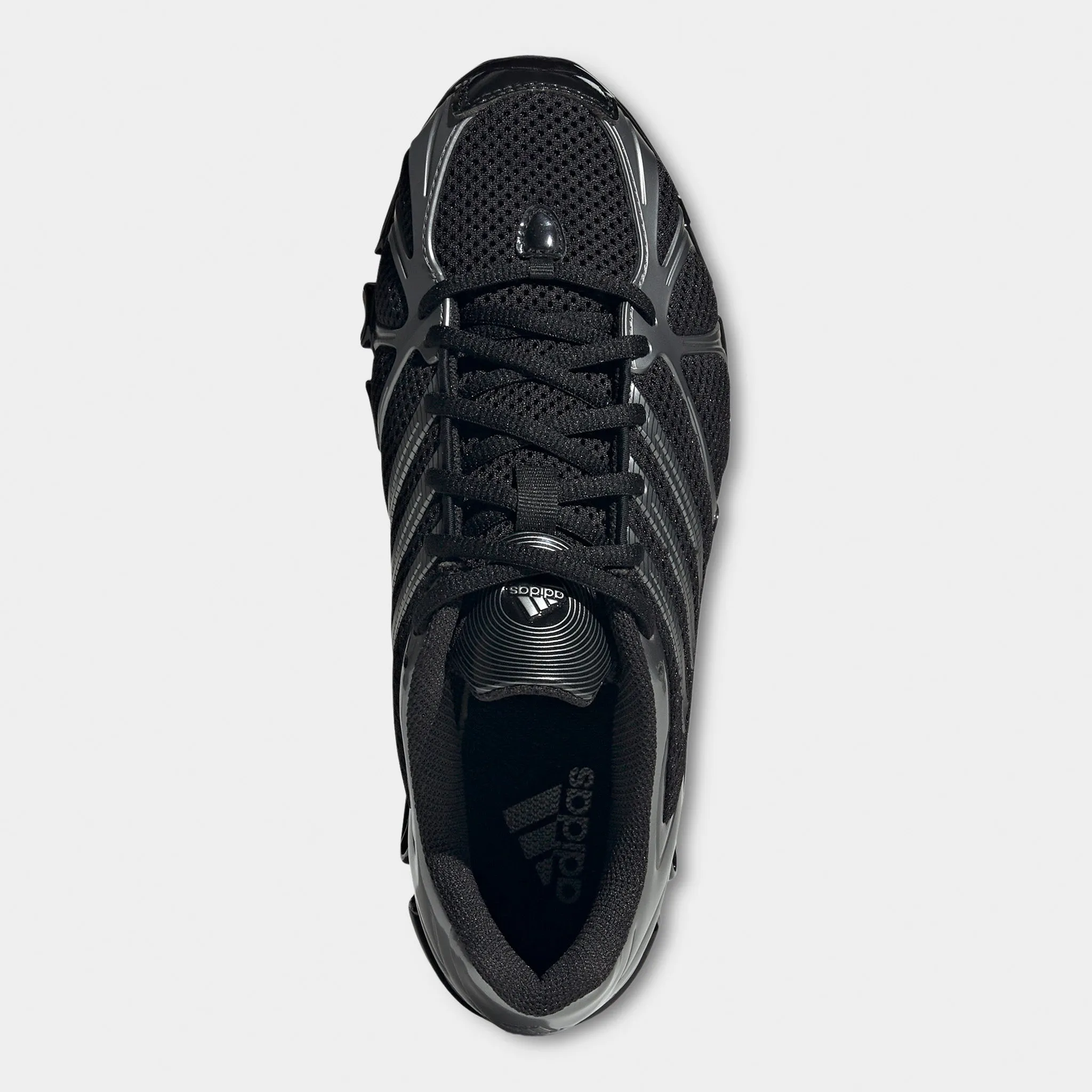 adidas Women's Mega Ghostride Core Black / Iron Metallic - Black Street Edge Bounce Edge