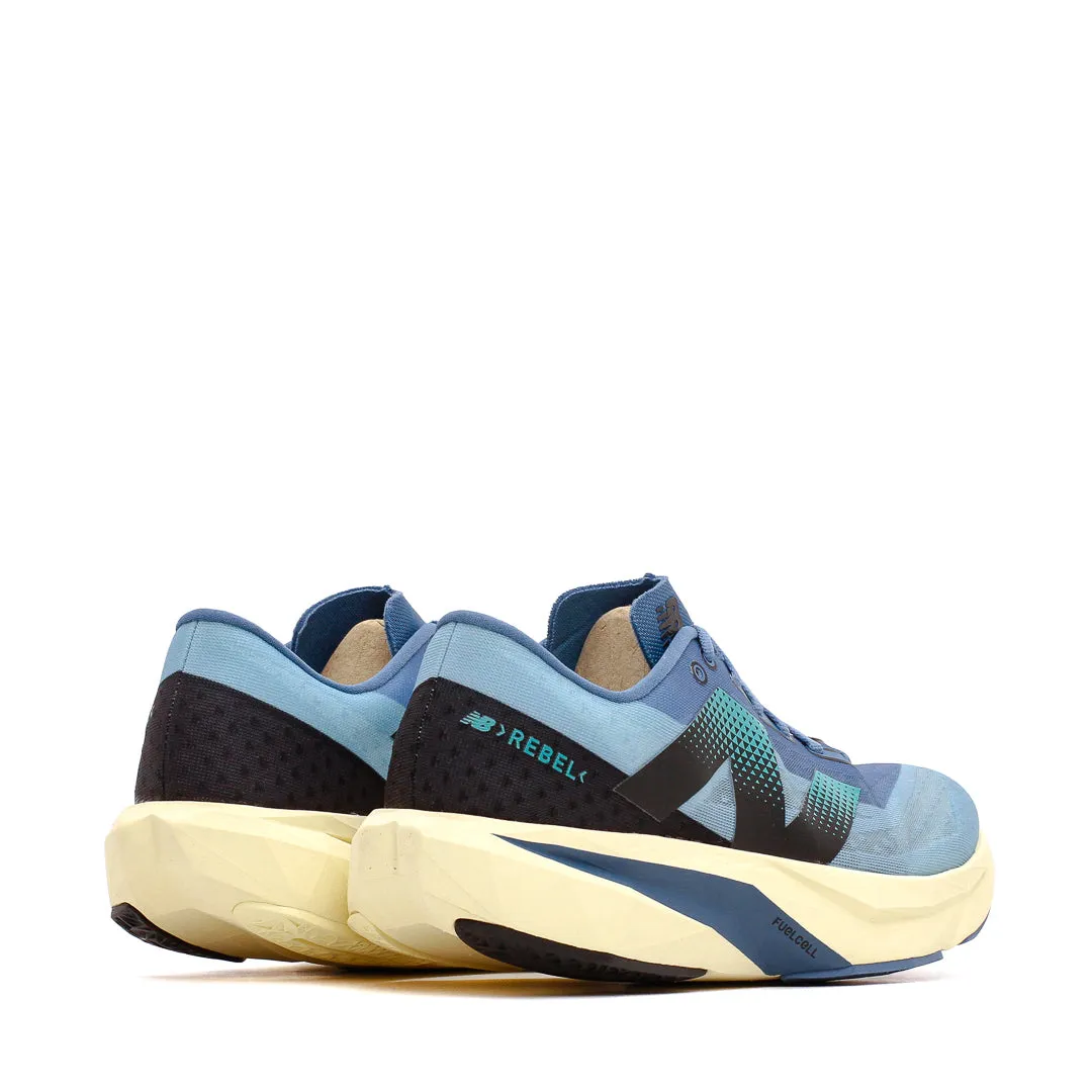 New Balance Men FuelCell Rebel v4 Heron Blue MFCXCH4 Comfortable Upper Material composite - sole - feature shoes