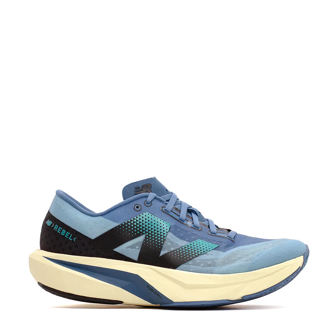 for short - distance New Balance Men FuelCell Rebel v4 Heron Blue MFCXCH4