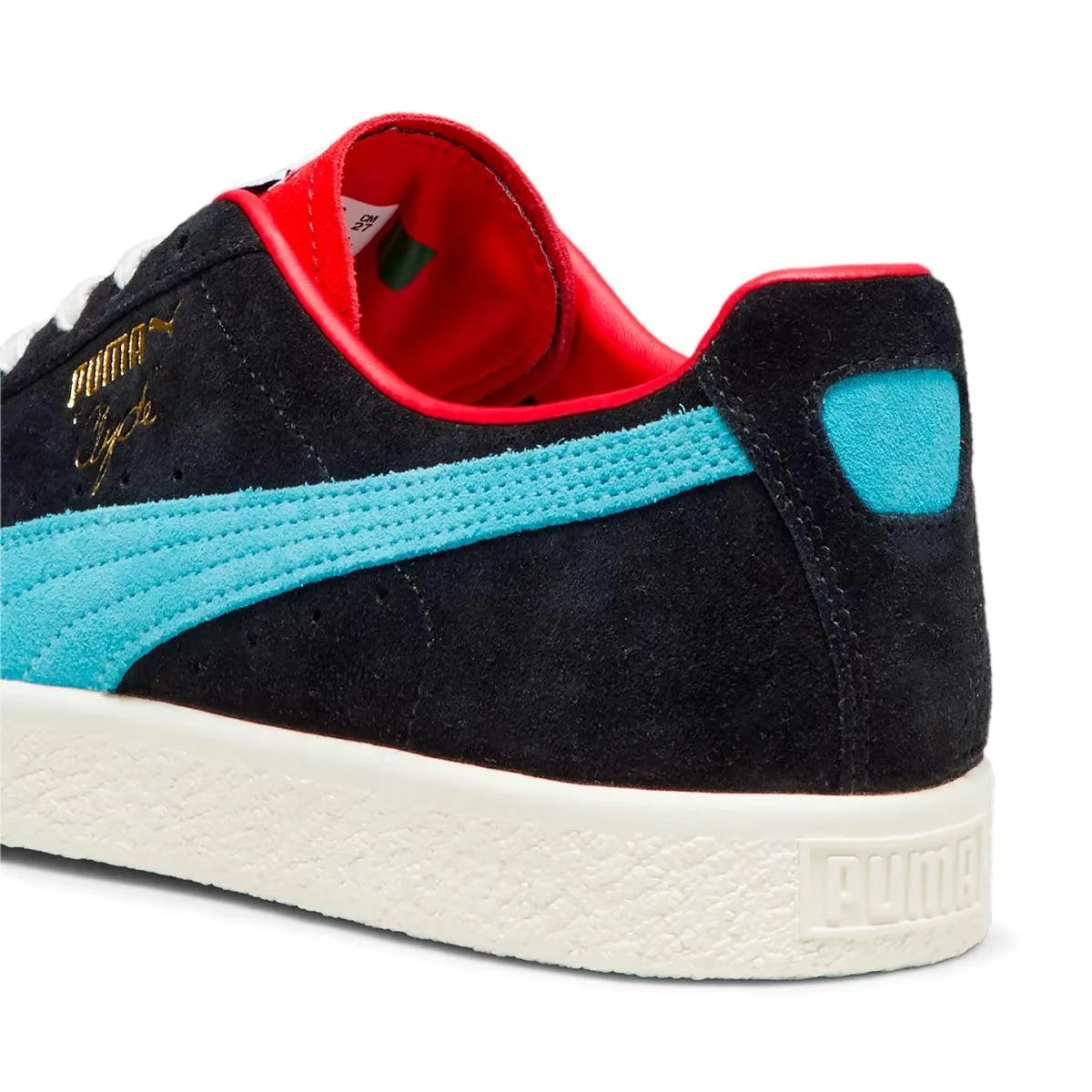 Clyde OG 'PUMA Black For All Time Red' Freeze Grip Happy Move