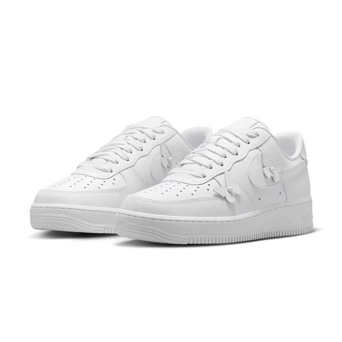 Wmns Air Force 1 Low 'White Black' Anti Bacterial Ankle Support