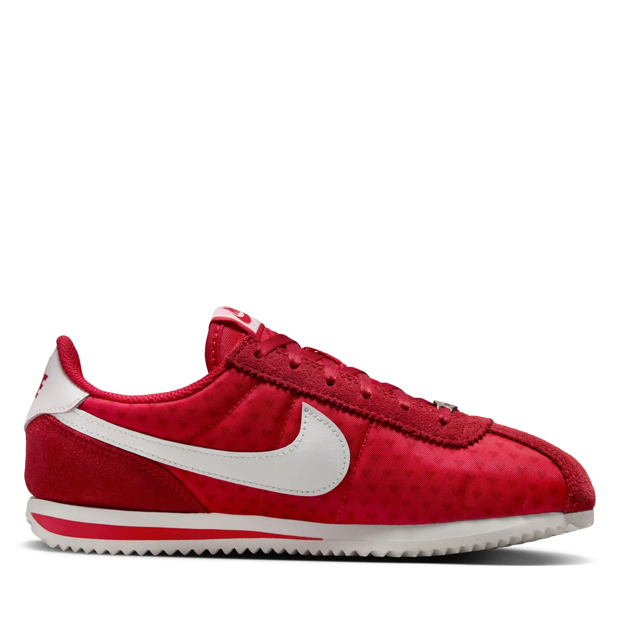 Nike Cortez 'Valentine's Day' (GS) - Light Crimson/Summit White Wide Base Design Bendable Heel Counter