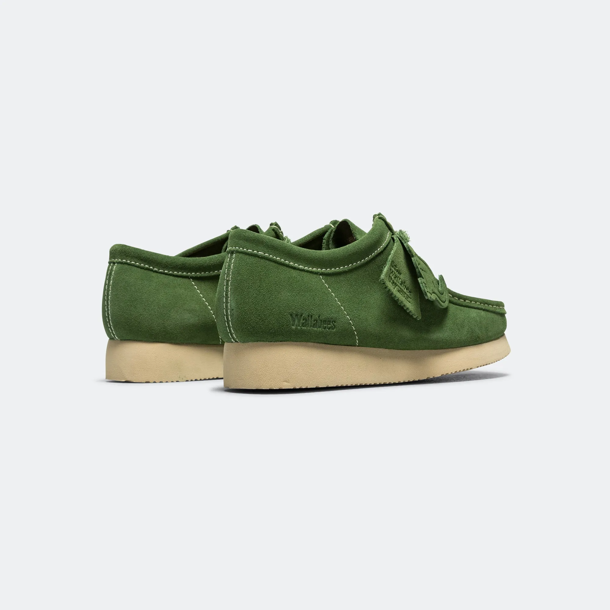 Wallabee - Green Suede Modern Style Toe Protection
