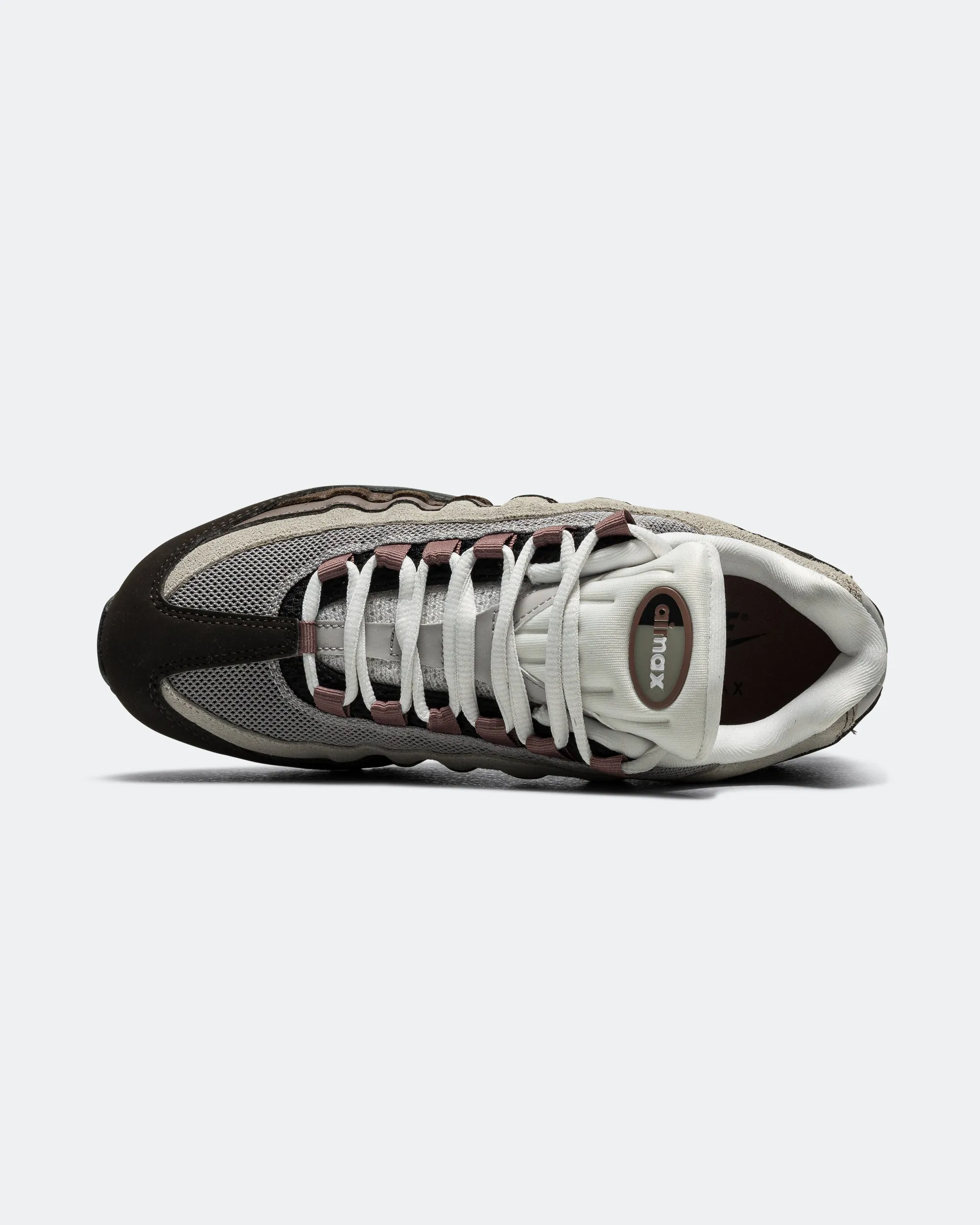 Stitch Free Uppers Tapered Heel Cup Womens Air Max 95 OG - Velvet Brown/Baroque Brown-Orewood Brown