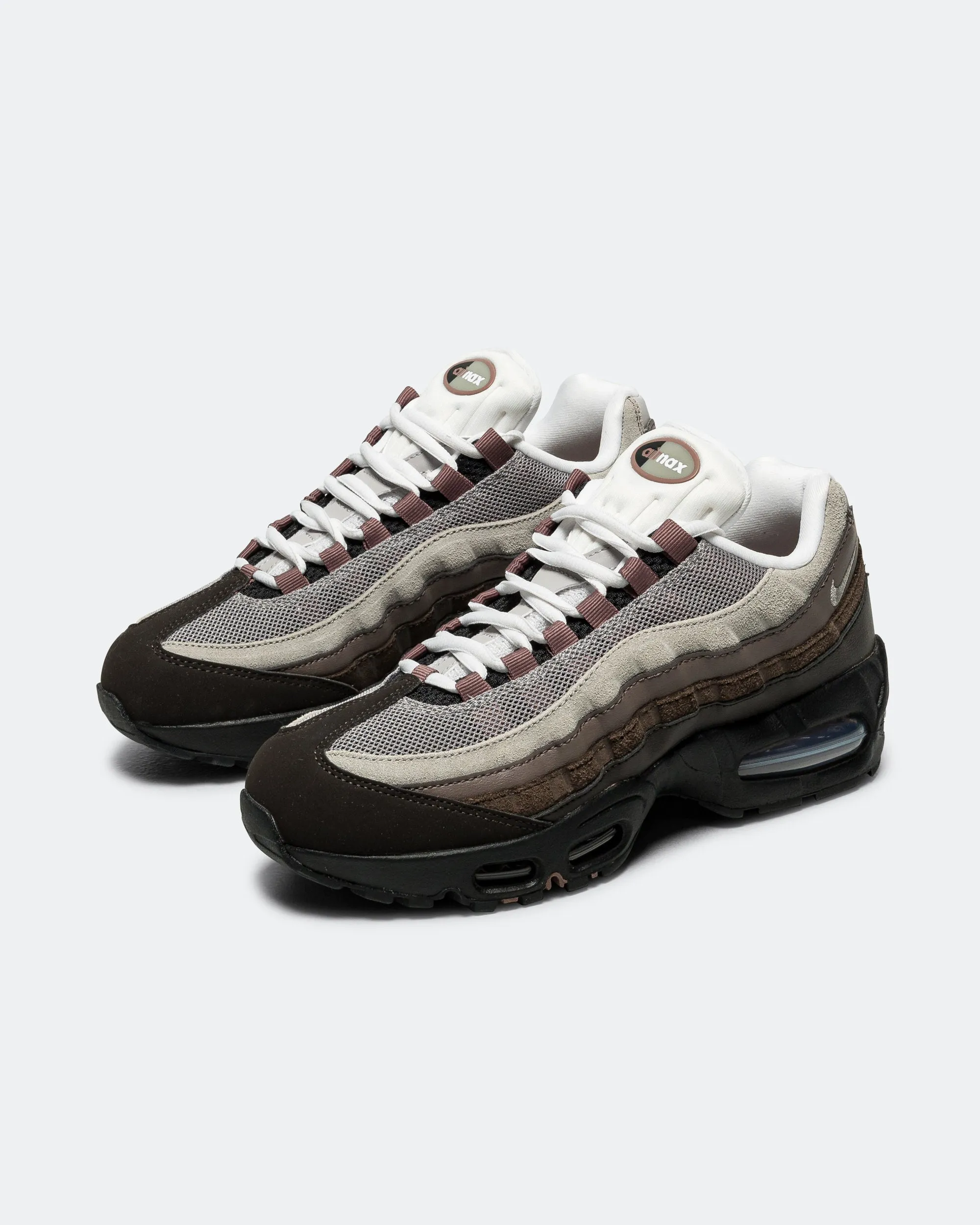 Womens Air Max 95 OG - Velvet Brown/Baroque Brown-Orewood Brown Abrasion Proof Toe Guard