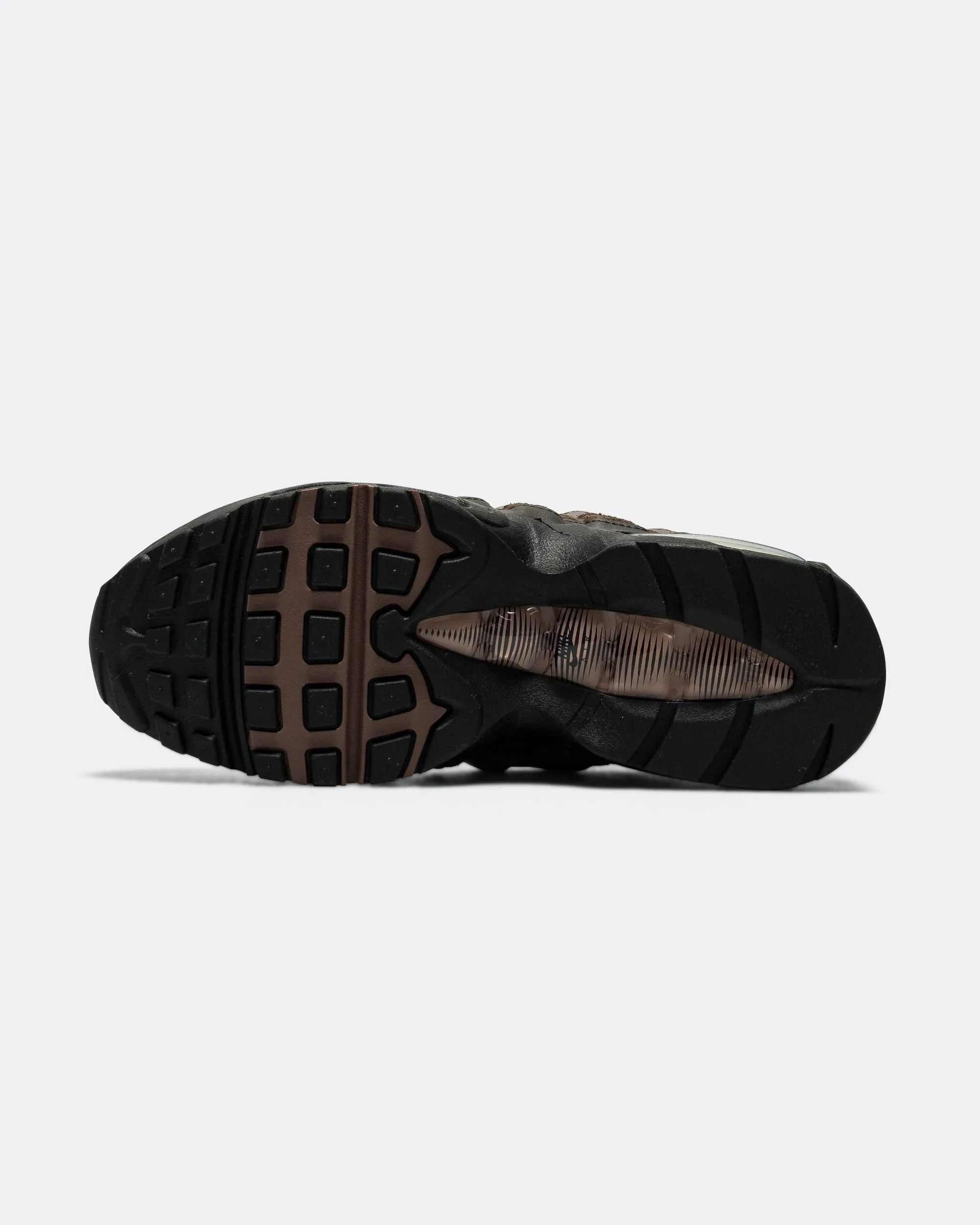 Womens Air Max 95 OG - Velvet Brown/Baroque Brown-Orewood Brown Thickened Midsole Modern Edge
