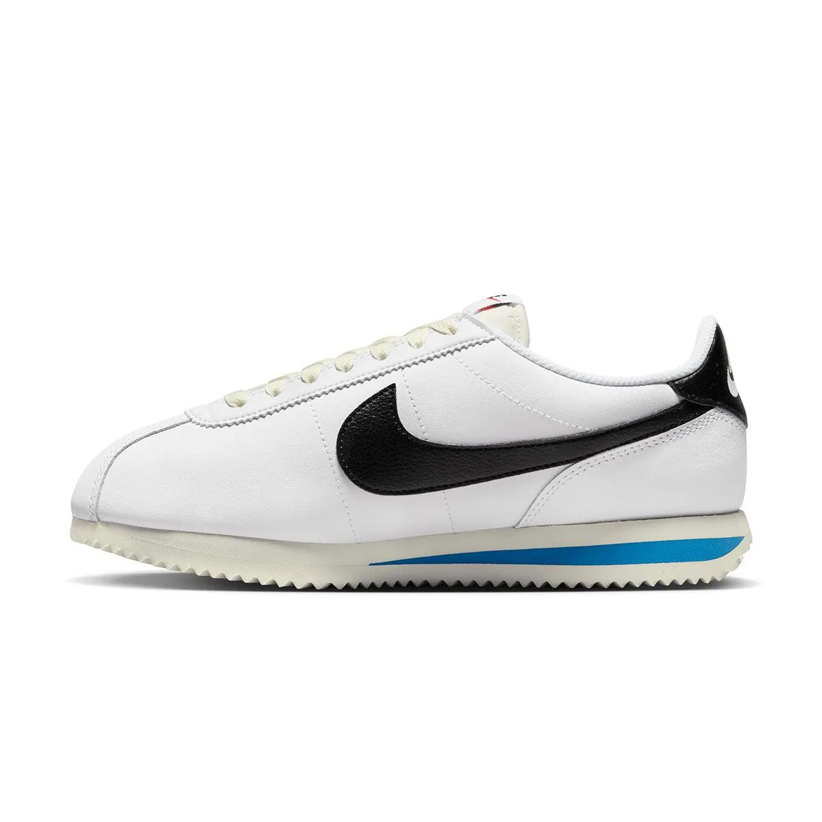 Wmns Cortez 'White Black Light Photo Blue' foot function Smart stability