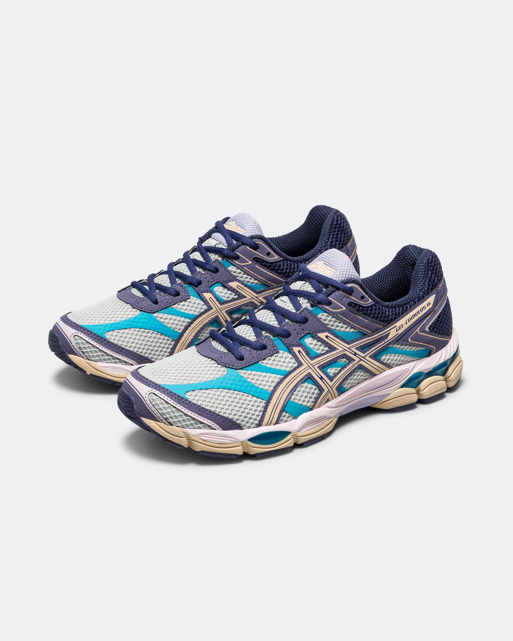 GEL-Cumulus 16 - Cloud Grey/Bisque Shock-absorbent cushioning hypoallergenic