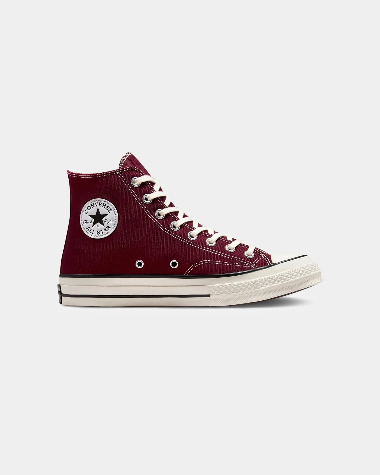River Cross Energy Walk Converse Chuck 70 Hi Vintage Canvas Dark Beetroot/Egret
